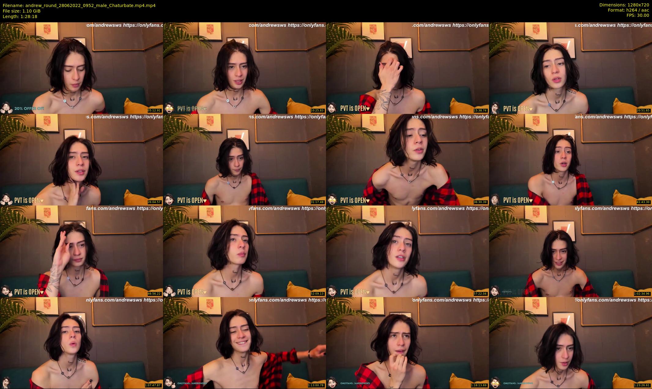andrew_round — 89 minute Chaturbate male cam show recording, 720p, Jun 28, 2022