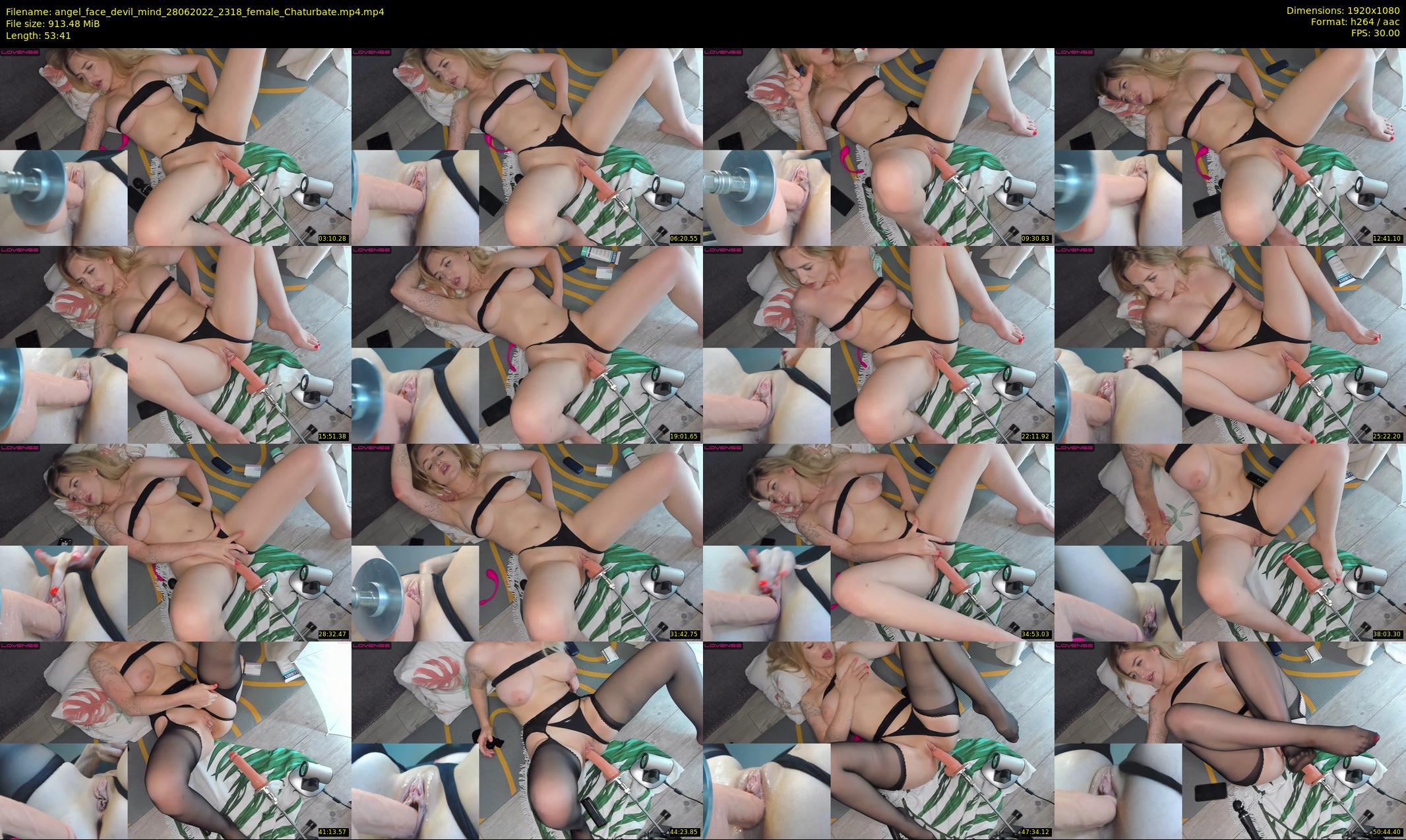 angel_face_devil_mind — 54 minute Chaturbate female cam show recording, 1080p, Jun 28, 2022