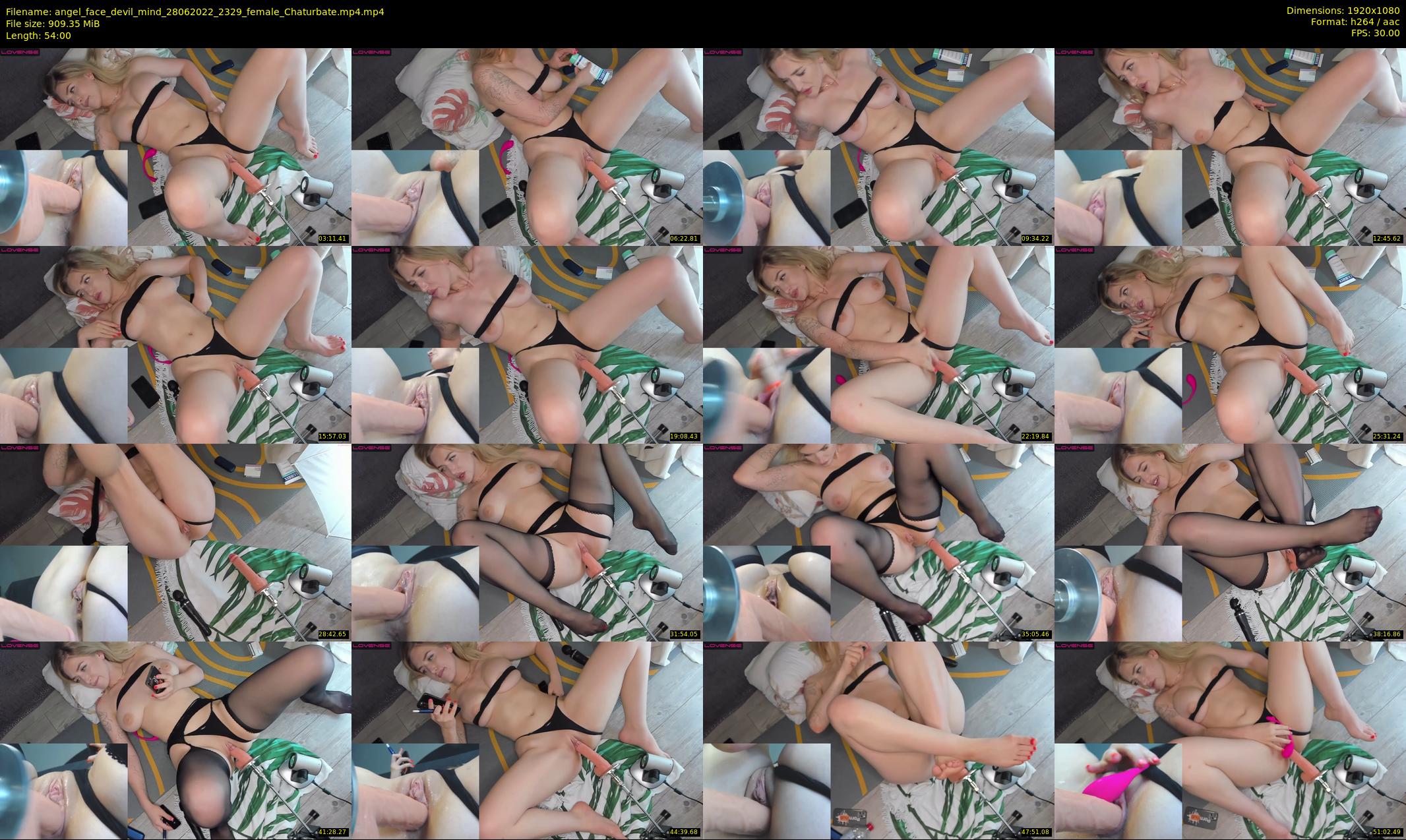 angel_face_devil_mind — 54 minute Chaturbate female cam show recording, 1080p, Jun 28, 2022