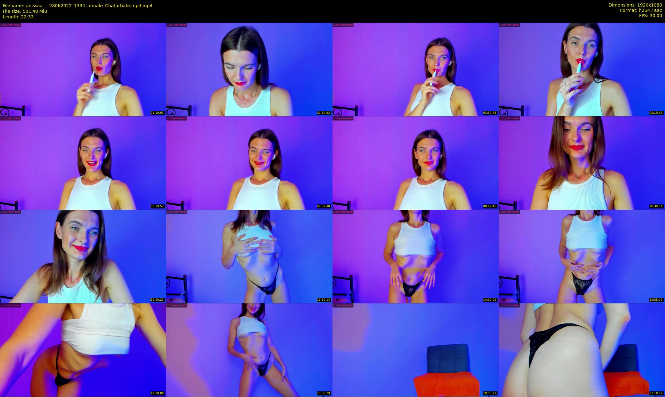 anissaa__ — 23 minute Chaturbate female cam show recording, 1080p, Jun 28, 2022