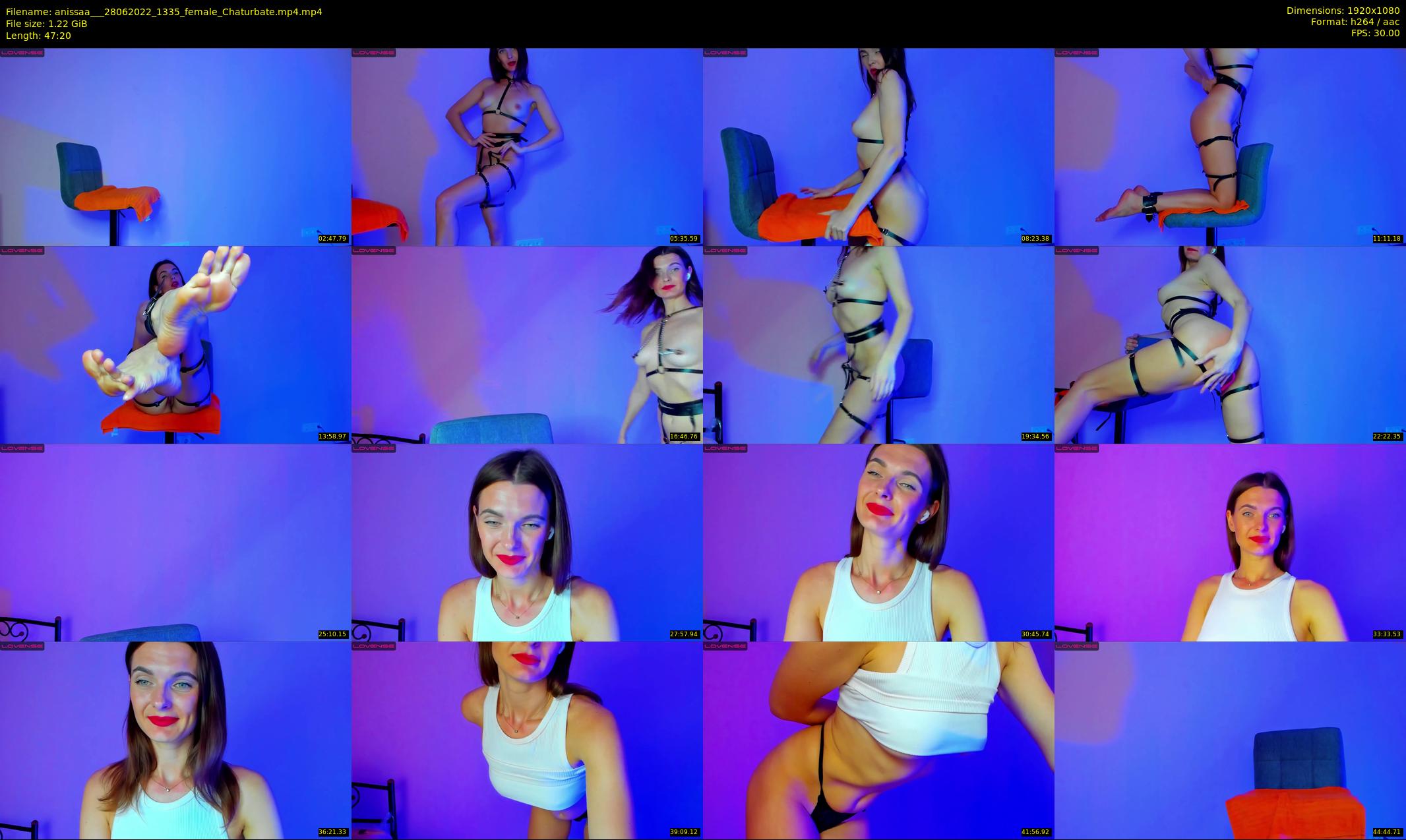 anissaa__ — 48 minute Chaturbate female cam show recording, 1080p, Jun 28, 2022