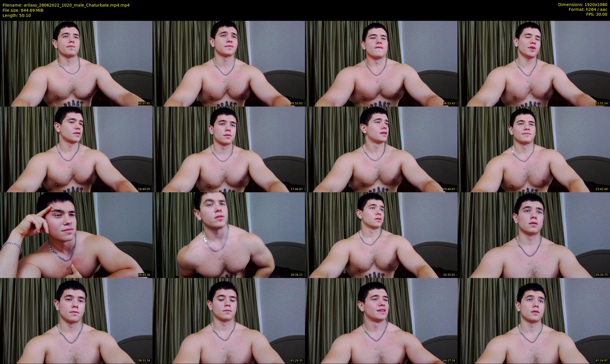 arilass — 51 minute Chaturbate male cam show recording, 1080p, Jun 28, 2022