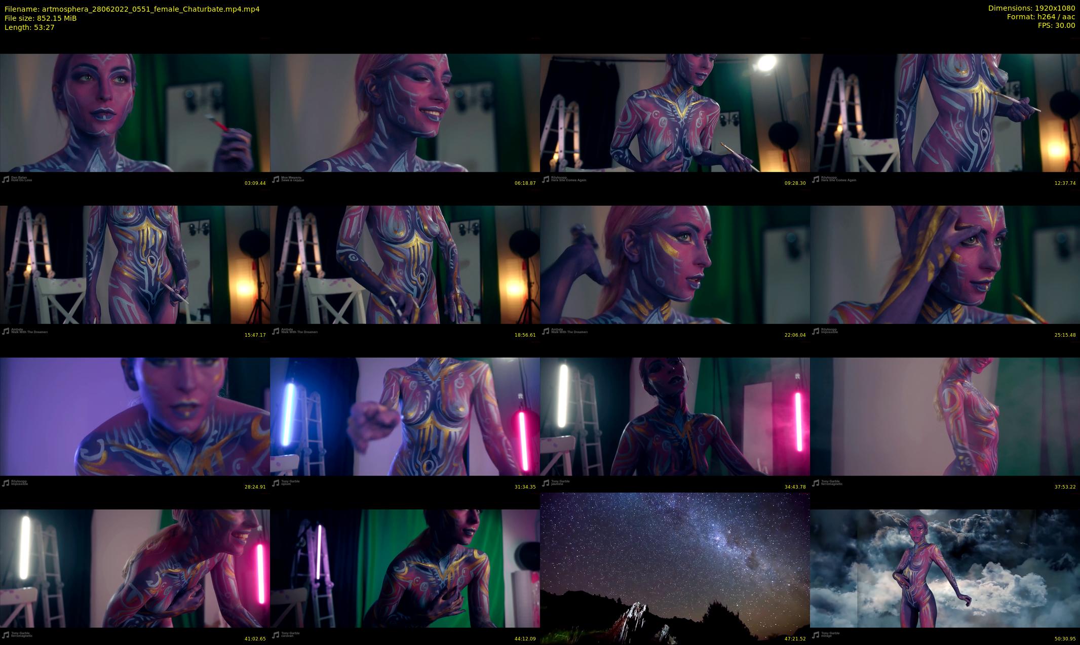 artmosphera — 54 minute Chaturbate female cam show recording, 1080p, Jun 28, 2022