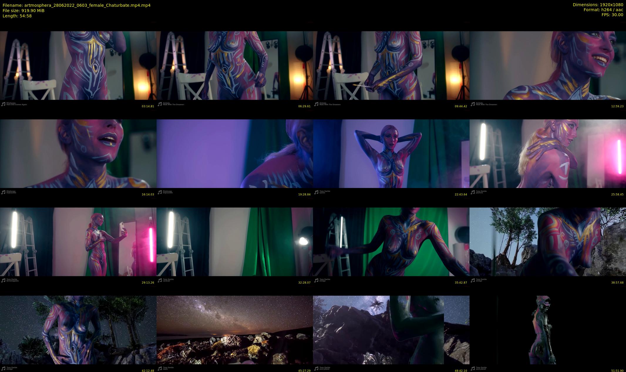 artmosphera — 55 minute Chaturbate female cam show recording, 1080p, Jun 28, 2022