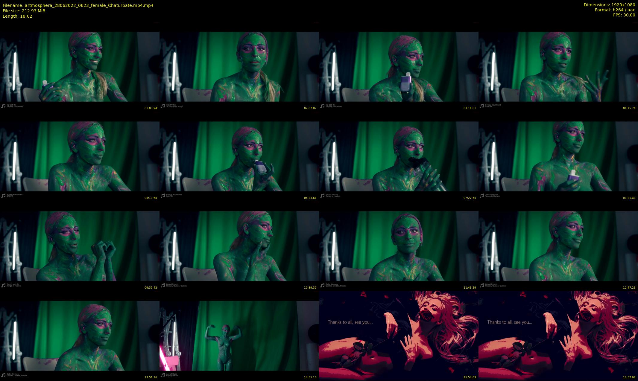 artmosphera — 19 minute Chaturbate female cam show recording, 1080p, Jun 28, 2022