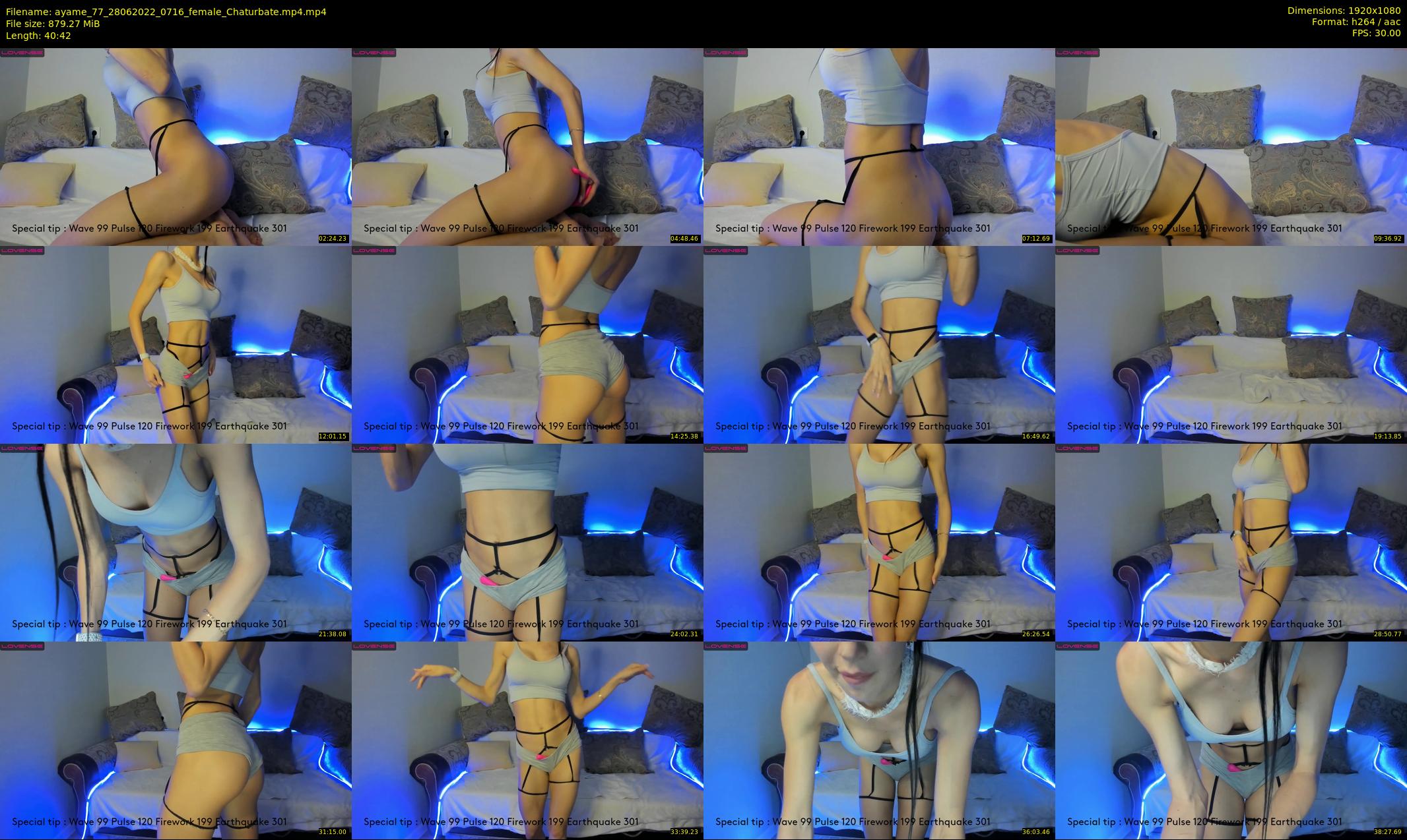 ayame_77 — 41 minute Chaturbate female cam show recording, 1080p, Jun 28, 2022