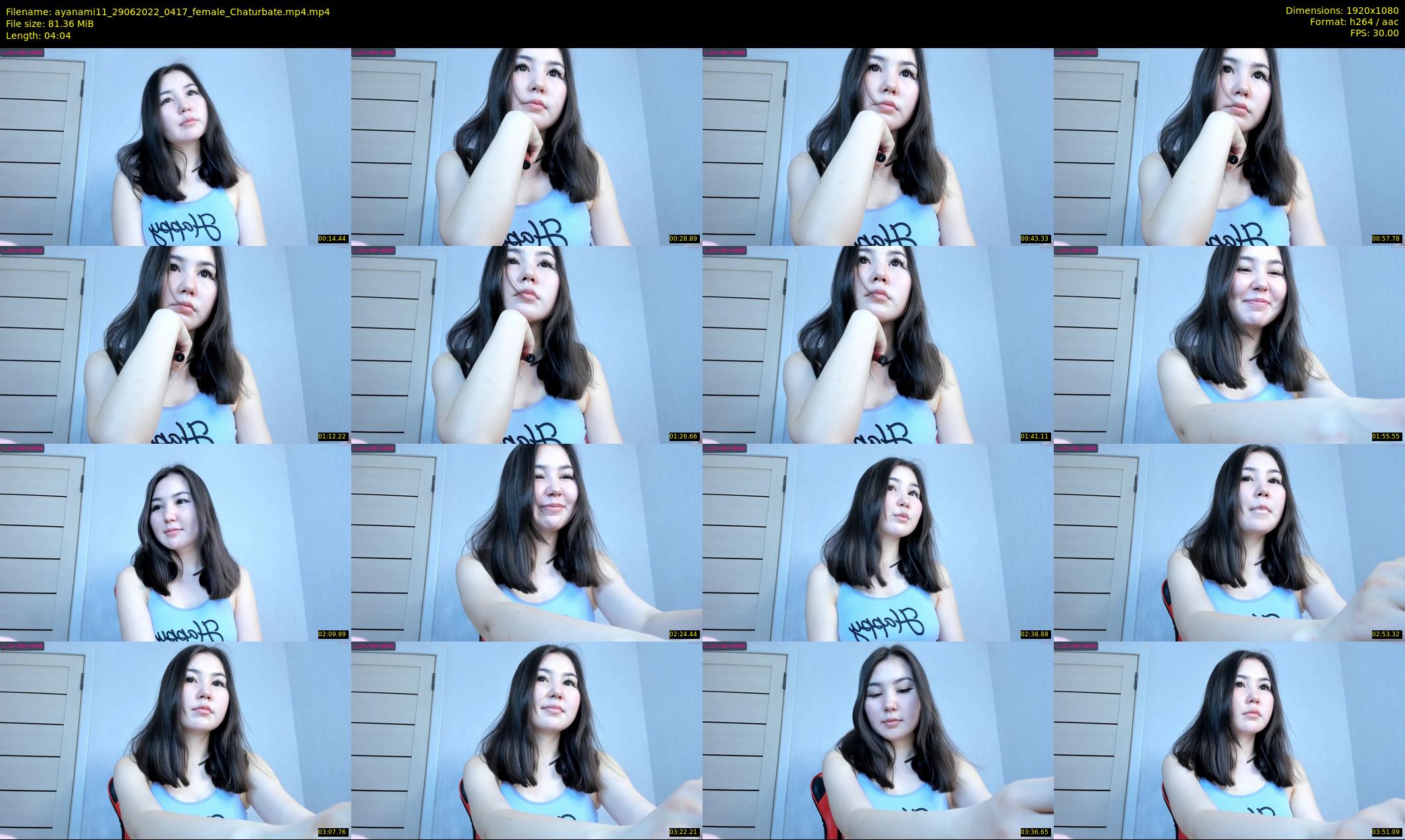 ayanami11 — 5 minute Chaturbate female cam show recording, 1080p, Jun 29, 2022