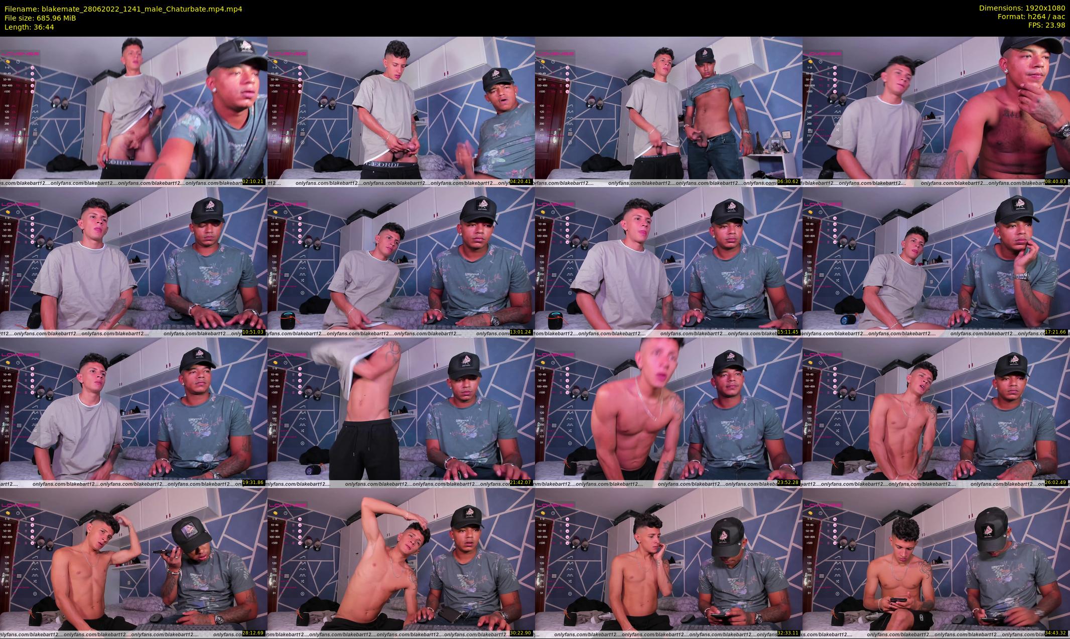 blakemate — 37 minute Chaturbate male cam show recording, 1080p, Jun 28, 2022