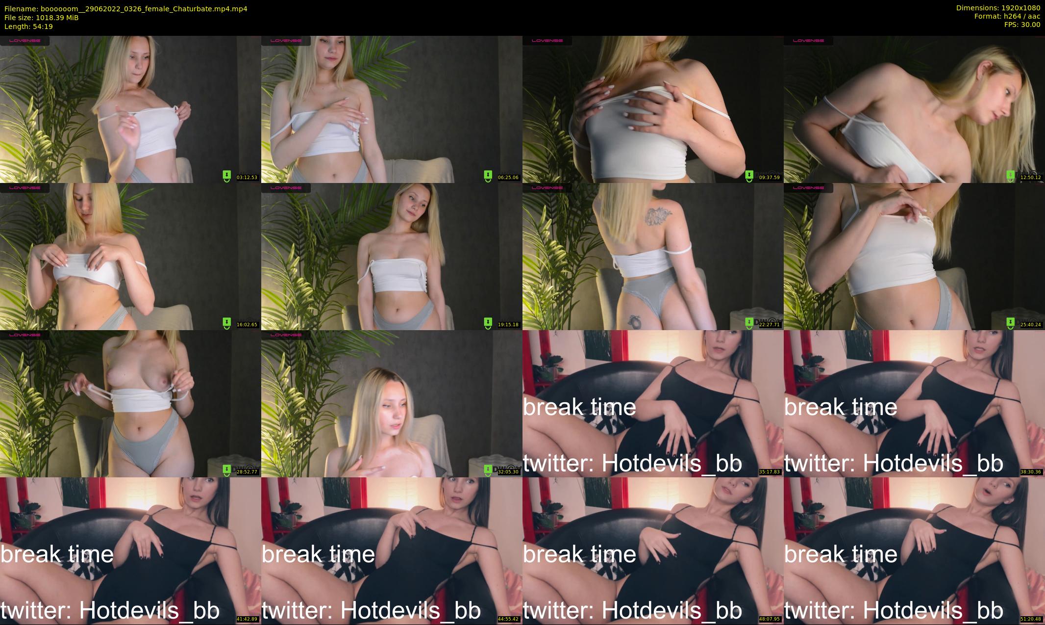 boooooom_ — 55 minute Chaturbate female cam show recording, 1080p, Jun 29, 2022