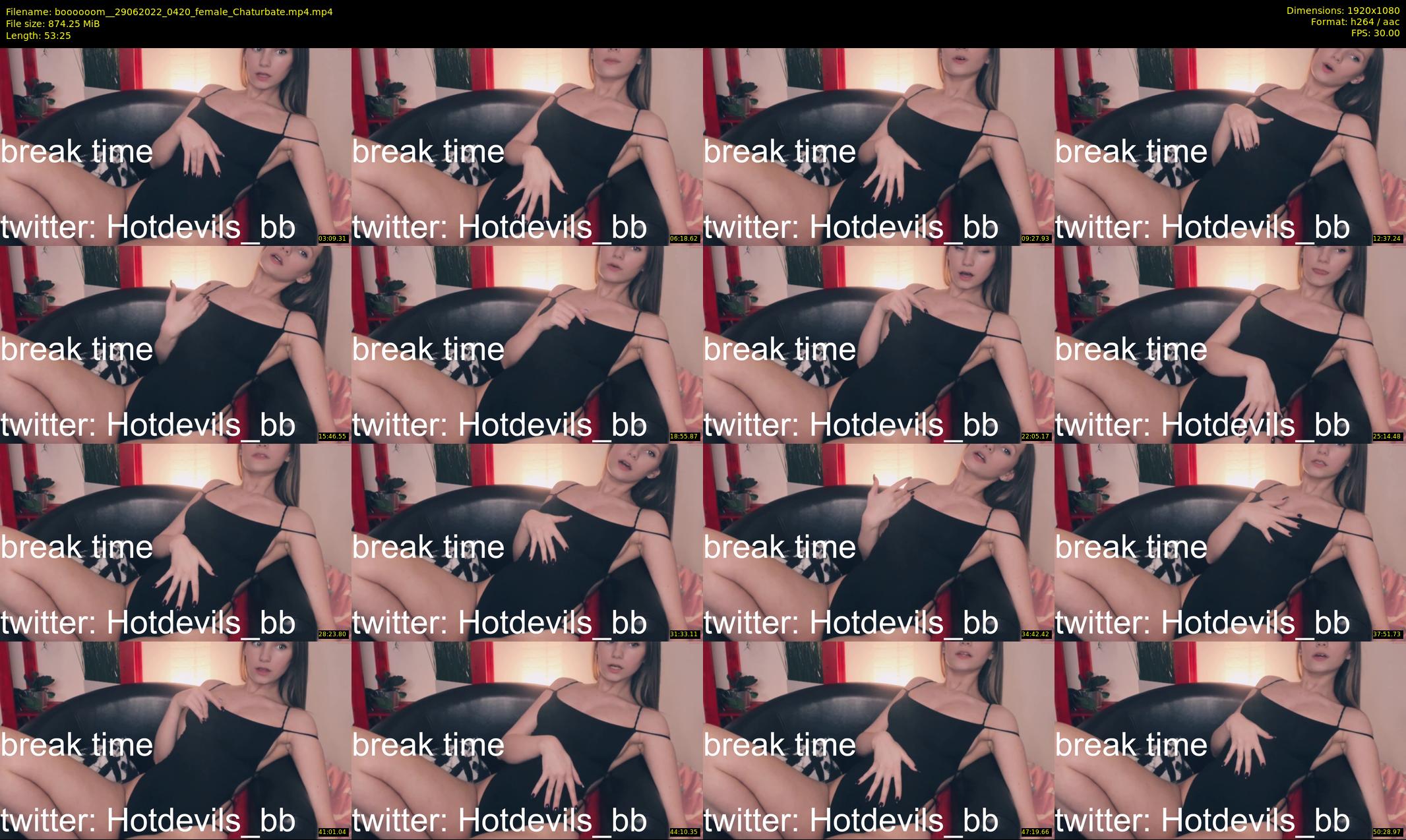 boooooom_ — 54 minute Chaturbate female cam show recording, 1080p, Jun 29, 2022