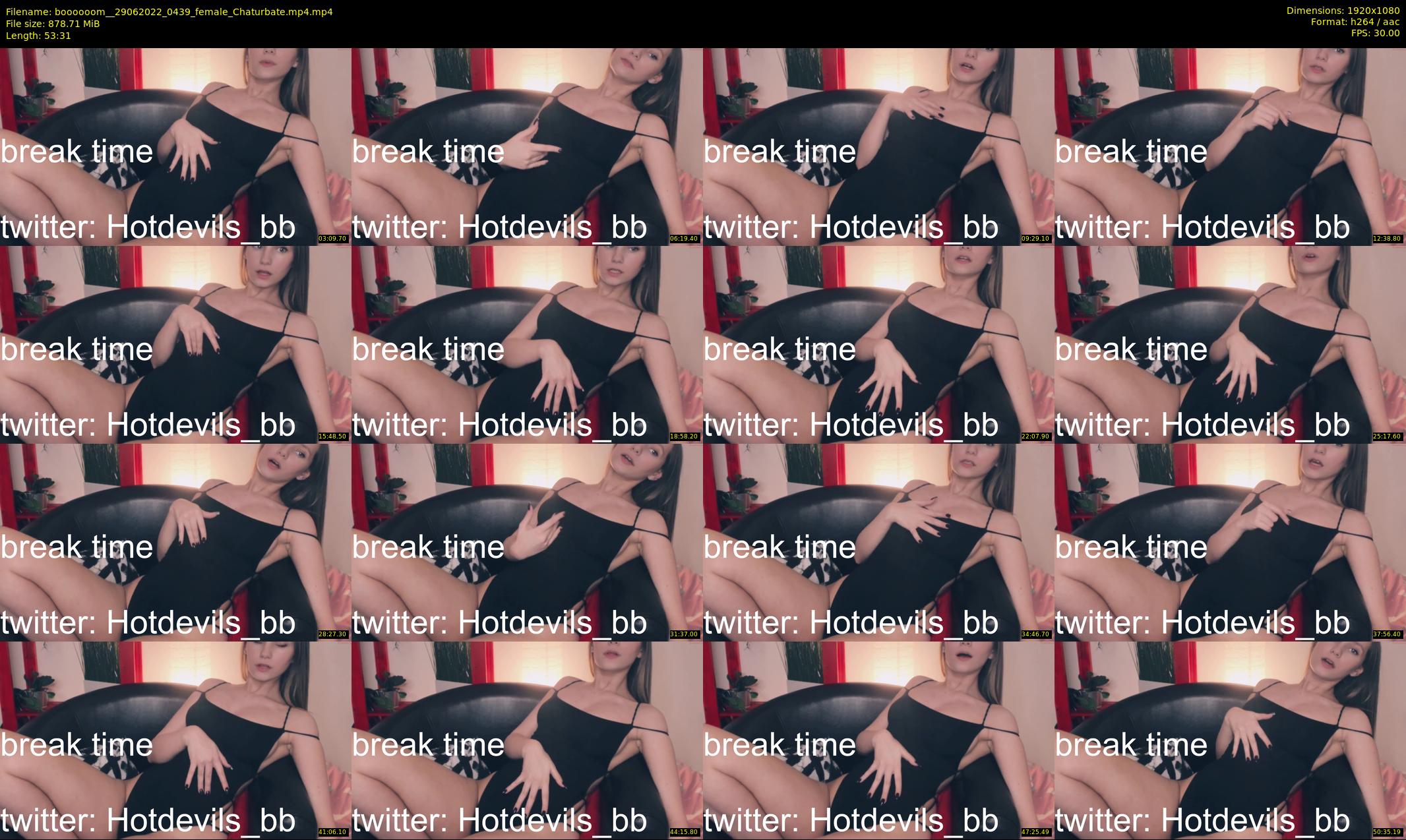boooooom_ — 54 minute Chaturbate female cam show recording, 1080p, Jun 29, 2022