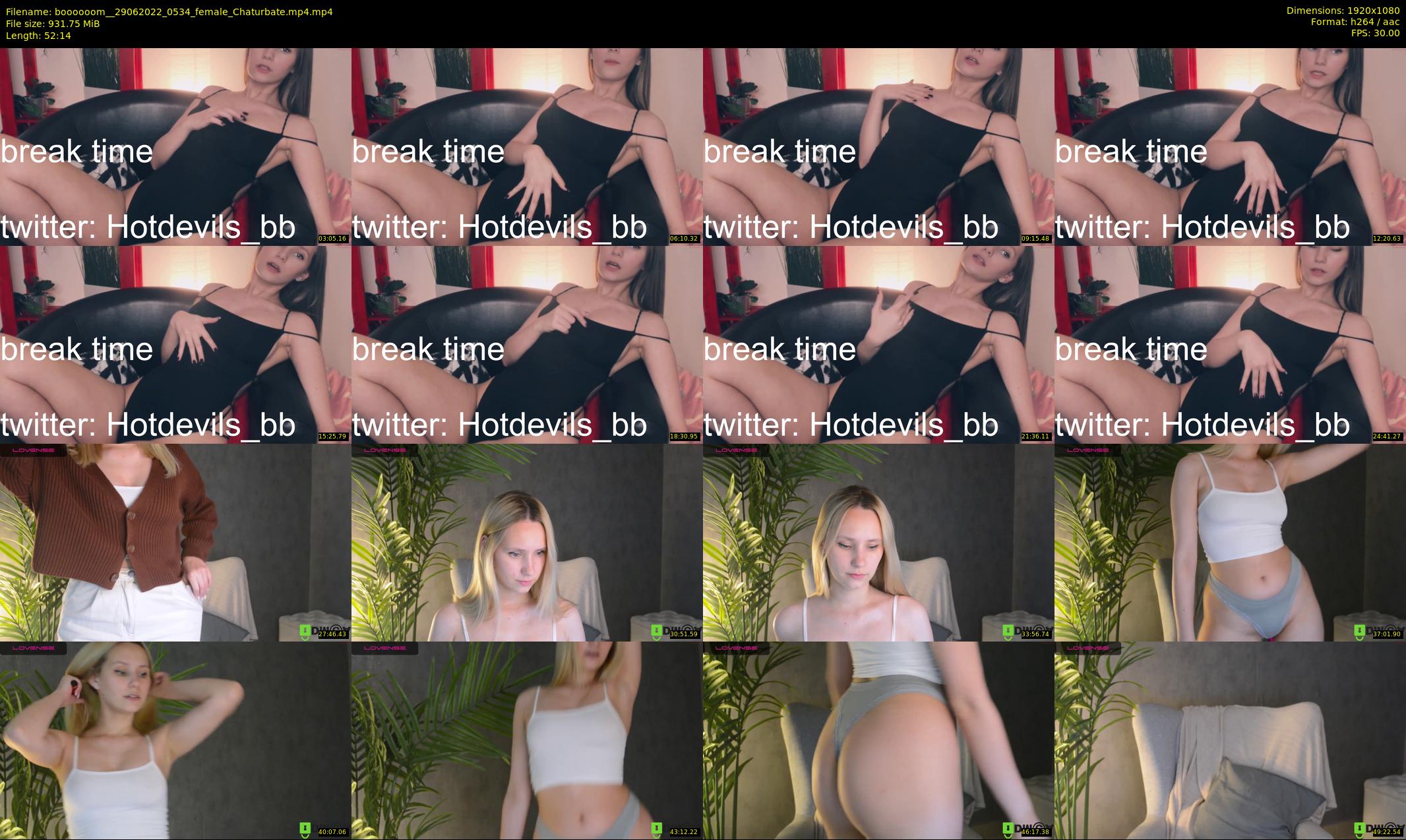 boooooom_ — 53 minute Chaturbate female cam show recording, 1080p, Jun 29, 2022