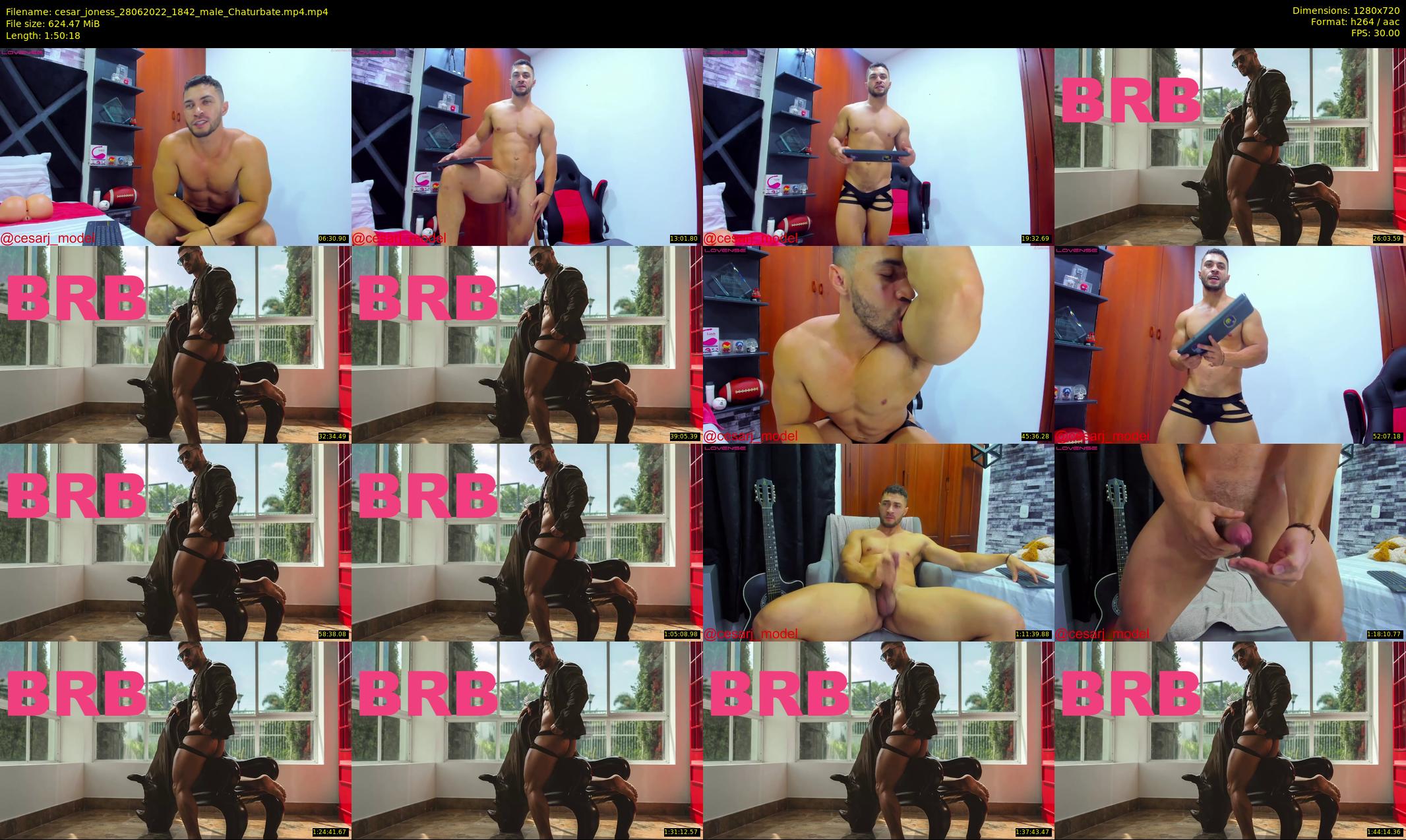 cesar_joness — 111 minute Chaturbate male cam show recording, 720p, Jun 28, 2022