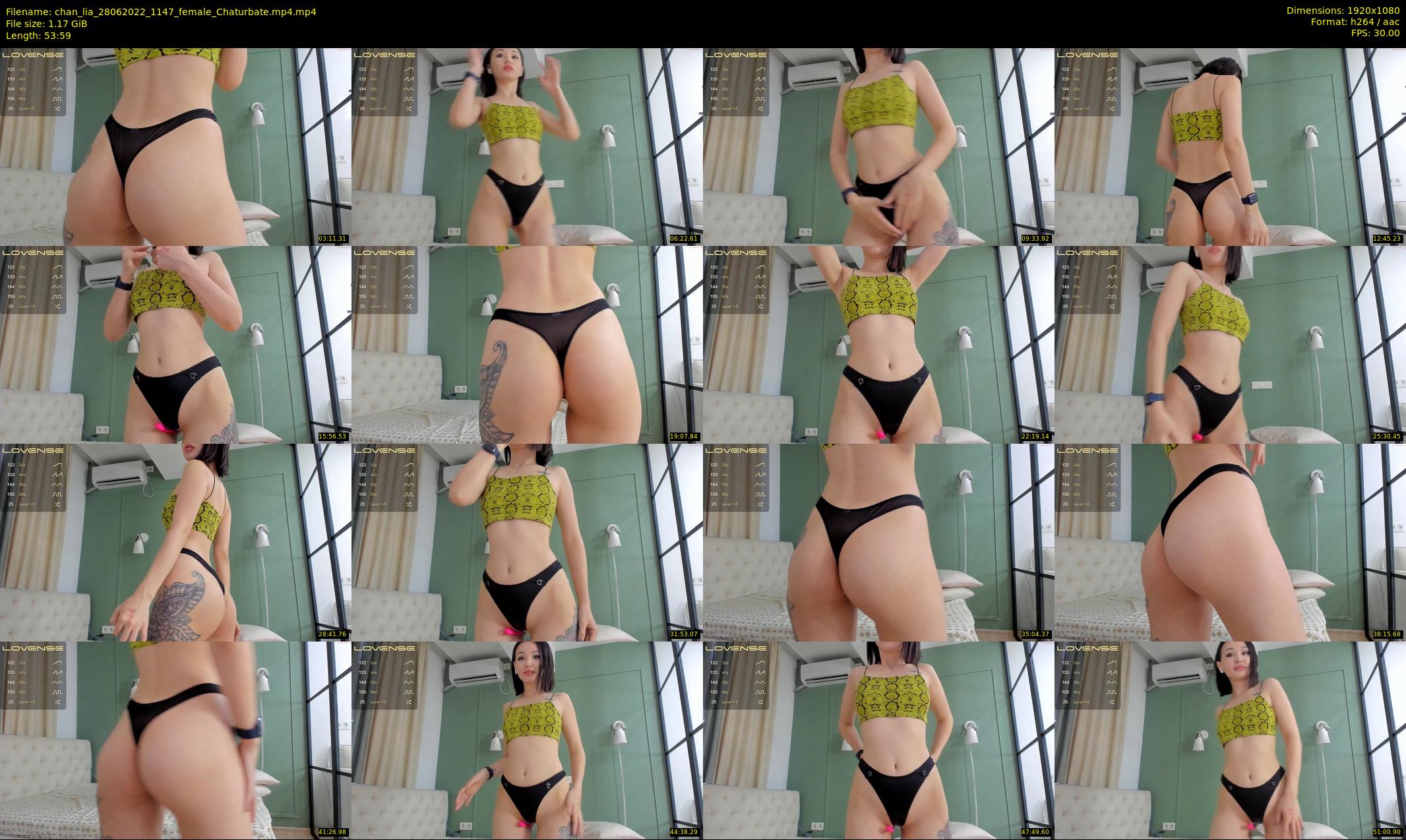 chan_lia — 54 minute Chaturbate female cam show recording, 1080p, Jun 28, 2022