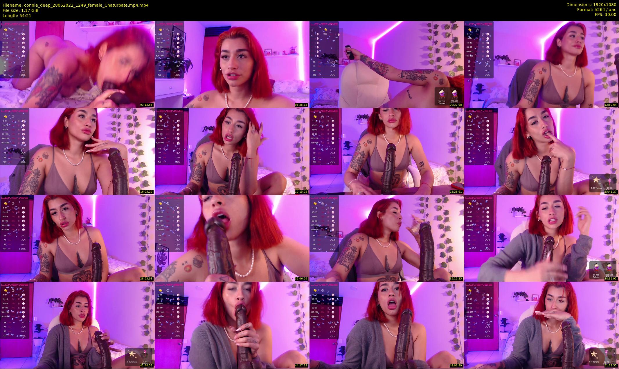 connie_deep — 55 minute Chaturbate female cam show recording, 1080p, Jun 28, 2022