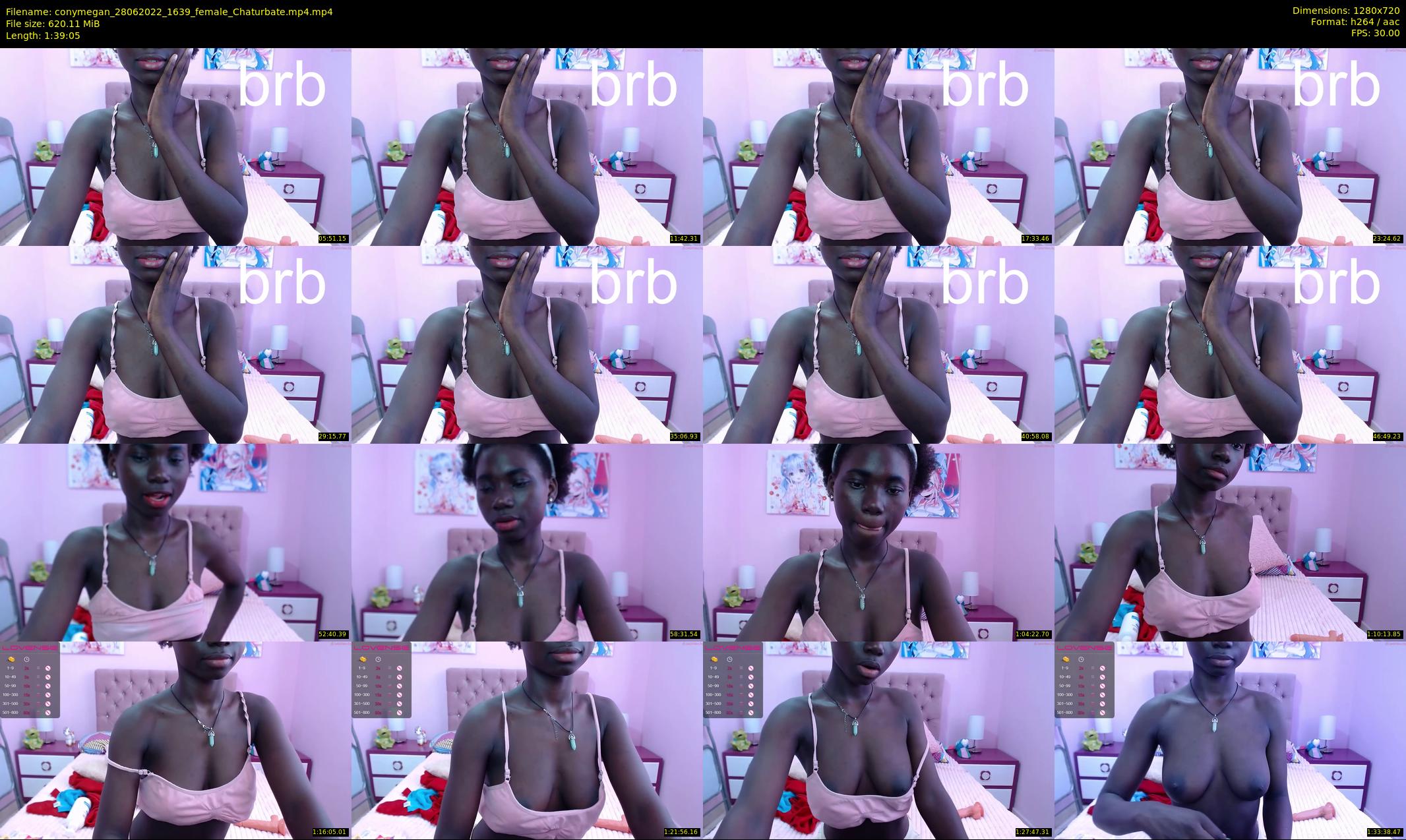 conymegan — 100 minute Chaturbate female cam show recording, 720p, Jun 28, 2022