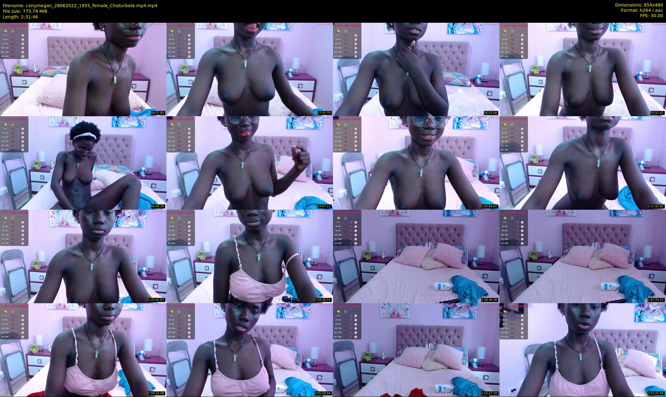 conymegan — 152 minute Chaturbate female cam show recording, 480p, Jun 28, 2022