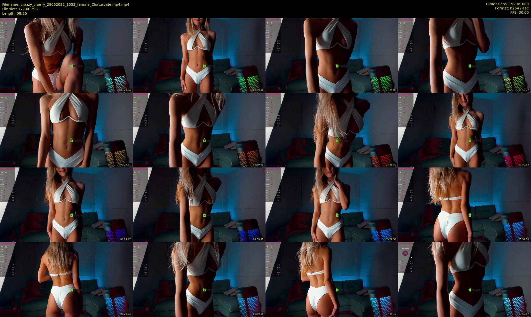crazzy_cherry — 9 minute Chaturbate female cam show recording, 1080p, Jun 28, 2022