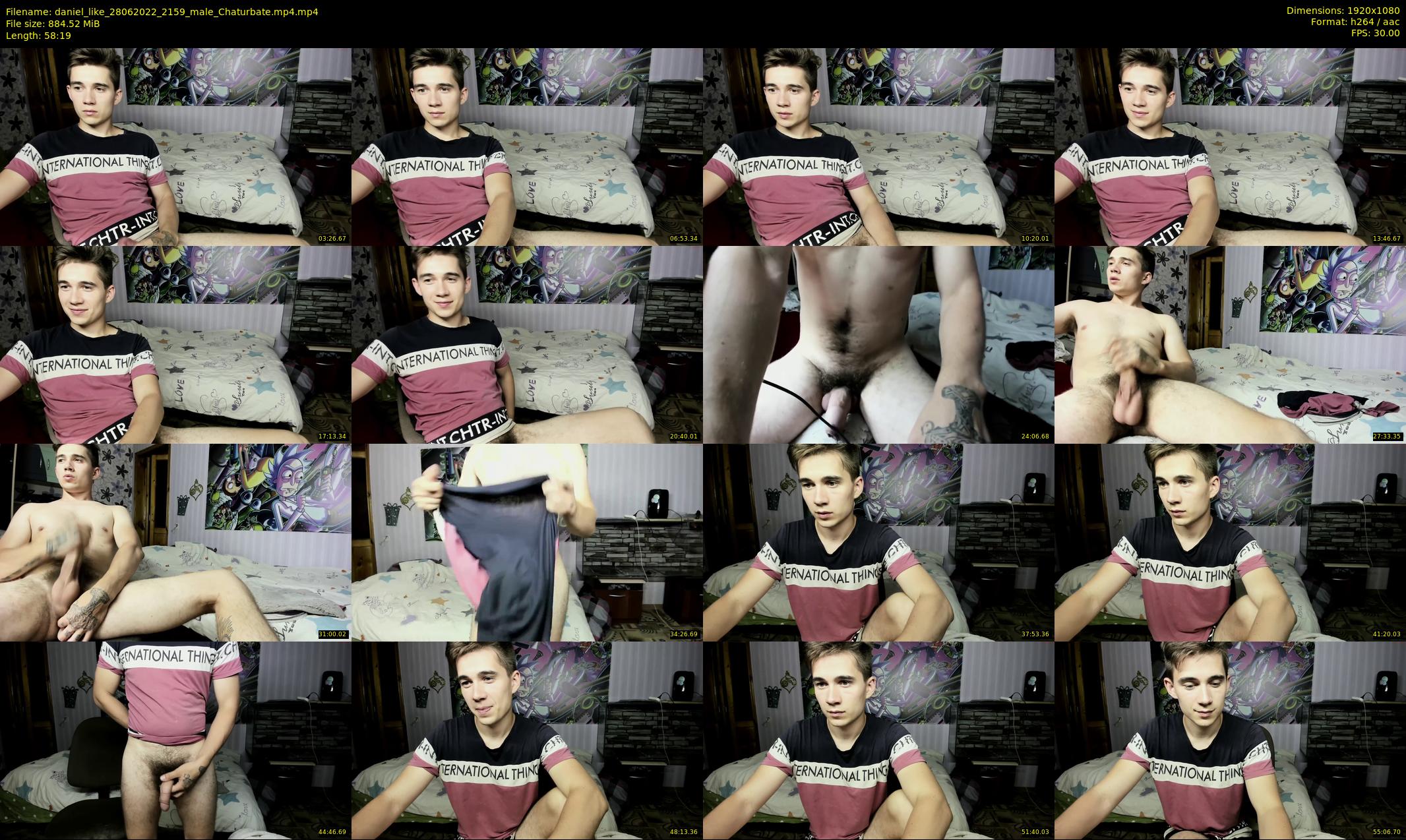 daniel_like — 59 minute Chaturbate male cam show recording, 1080p, Jun 28, 2022