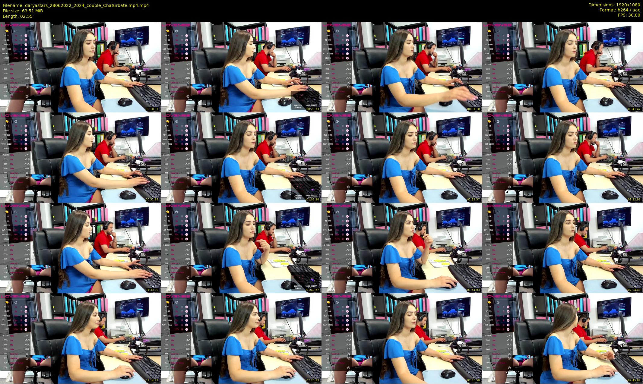 daryastars — 3 minute Chaturbate couple cam show recording, 1080p, Jun 28, 2022