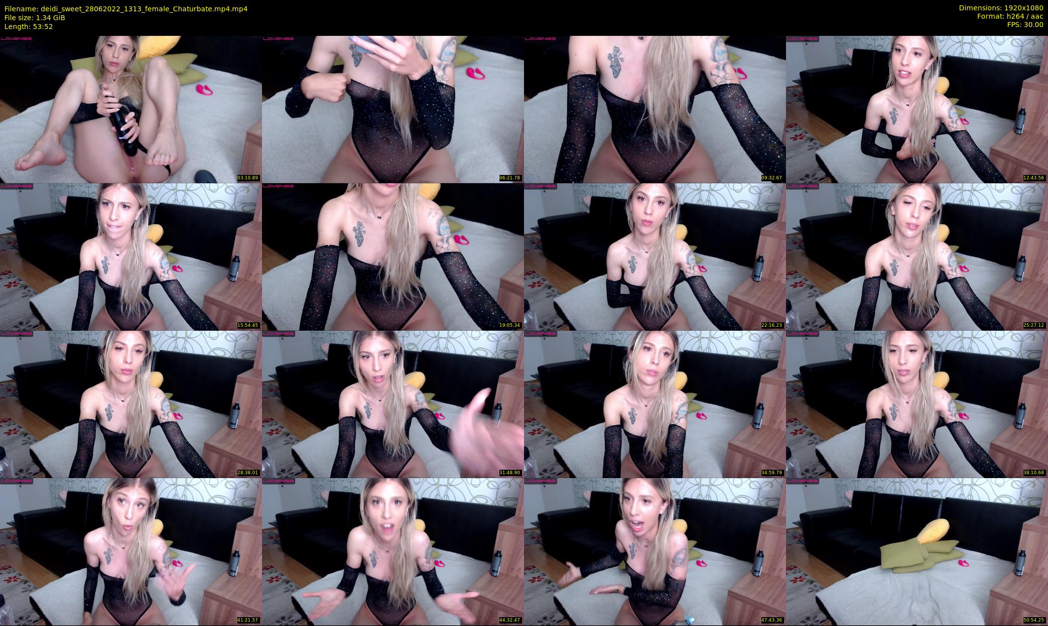 deidi_sweet — 54 minute Chaturbate female cam show recording, 1080p, Jun 28, 2022