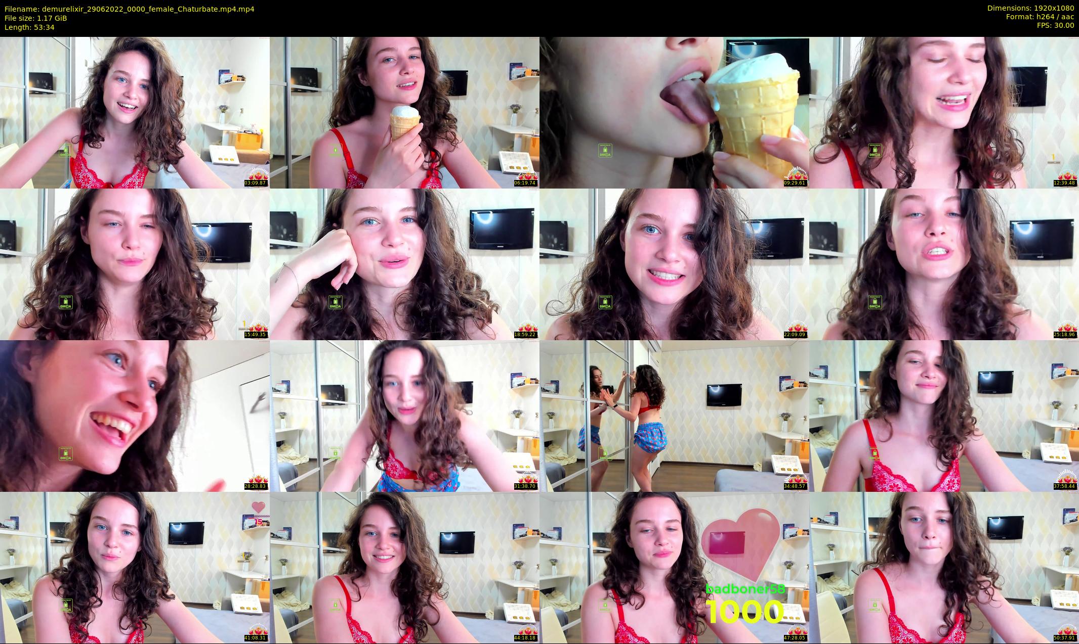 demurelixir — 54 minute Chaturbate female cam show recording, 1080p, Jun 29, 2022