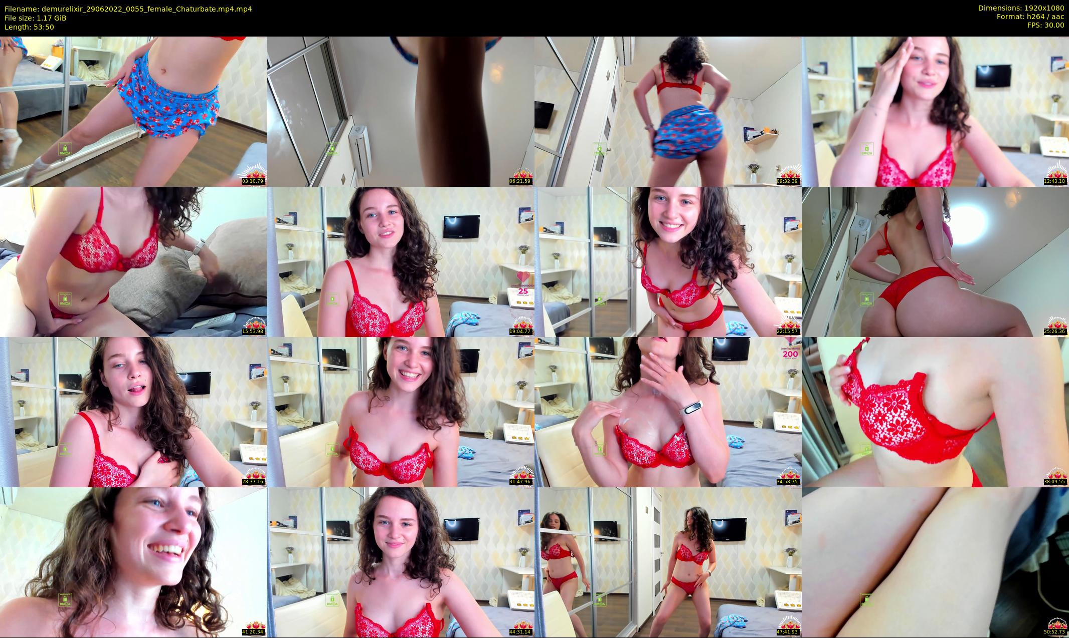 demurelixir — 54 minute Chaturbate female cam show recording, 1080p, Jun 29, 2022