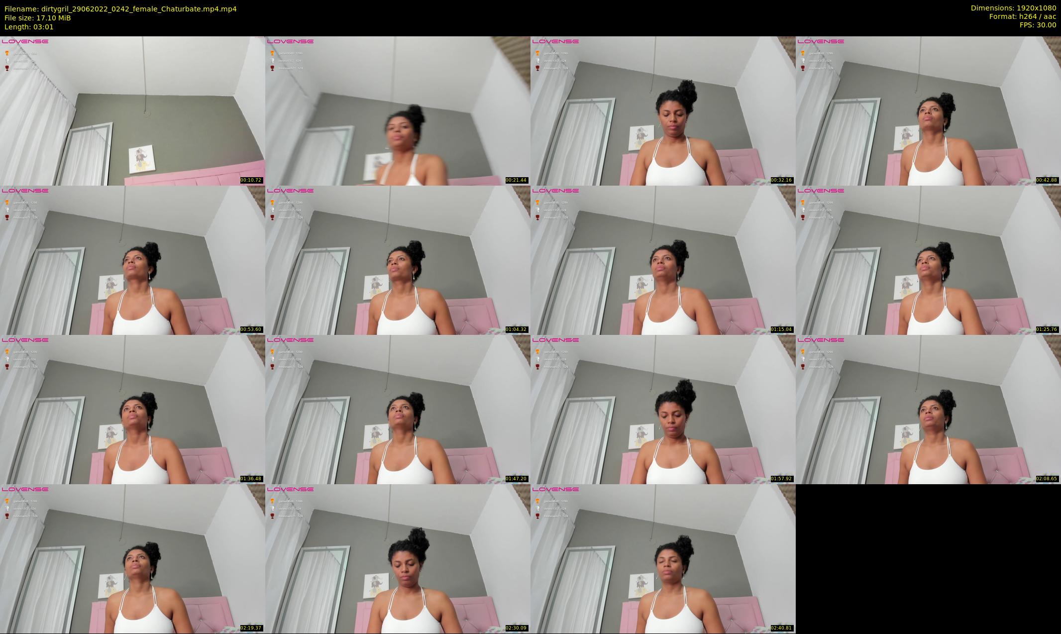 dirtygril — 4 minute Chaturbate female cam show recording, 1080p, Jun 29, 2022