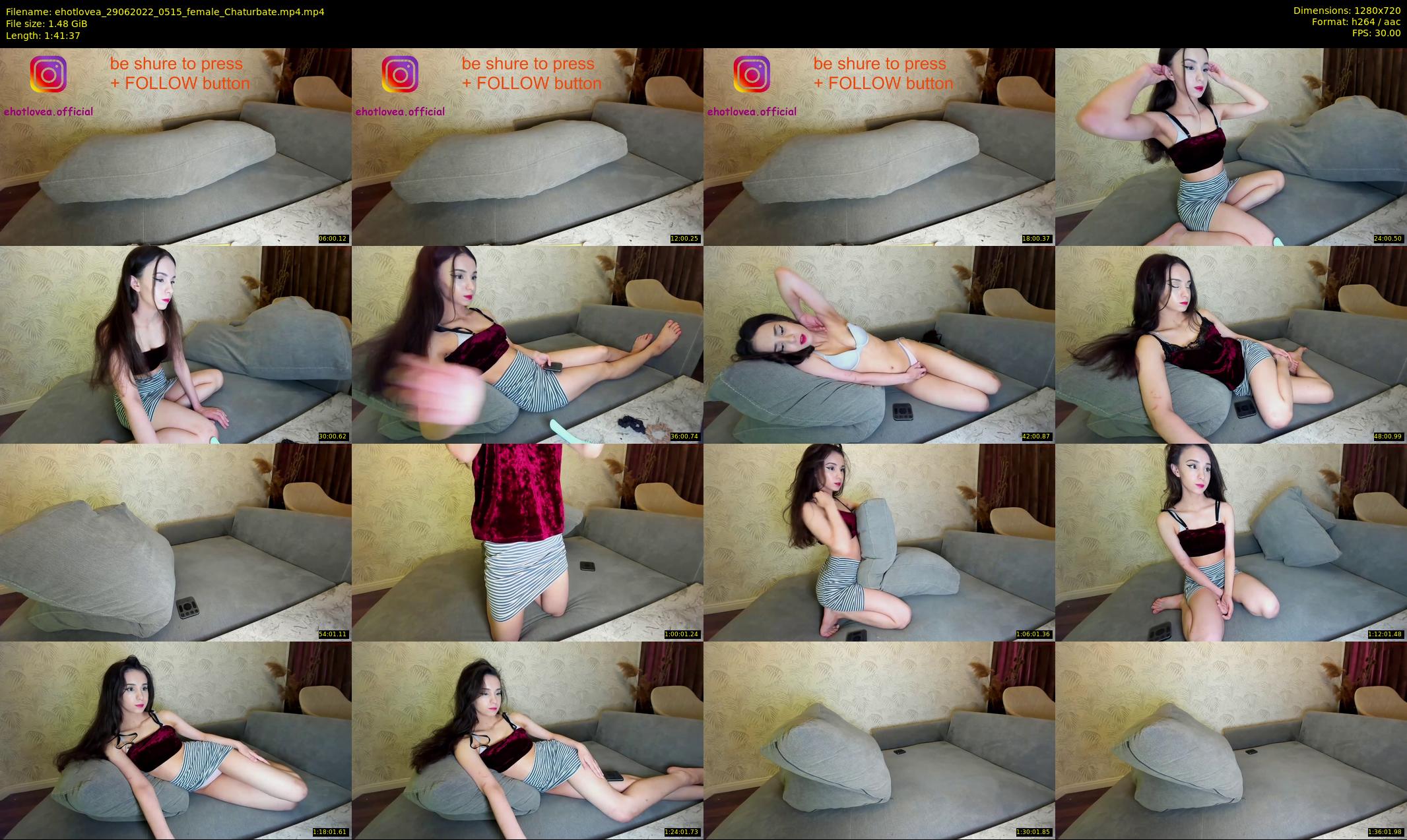 ehotlovea — 102 minute Chaturbate female cam show recording, 720p, Jun 29, 2022