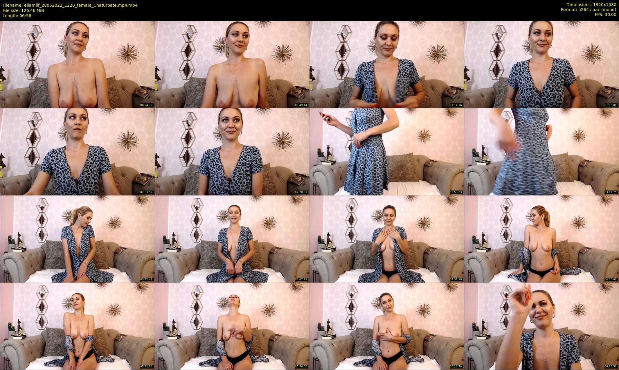 ellamilf — 7 minute Chaturbate female cam show recording, 1080p, Jun 28, 2022
