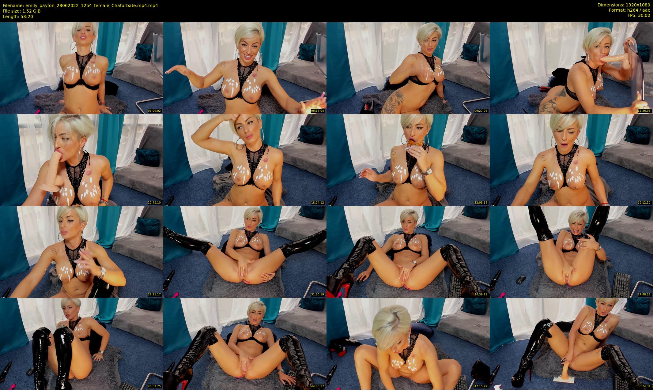 emily_payton — 54 minute Chaturbate female cam show recording, 1080p, Jun 28, 2022