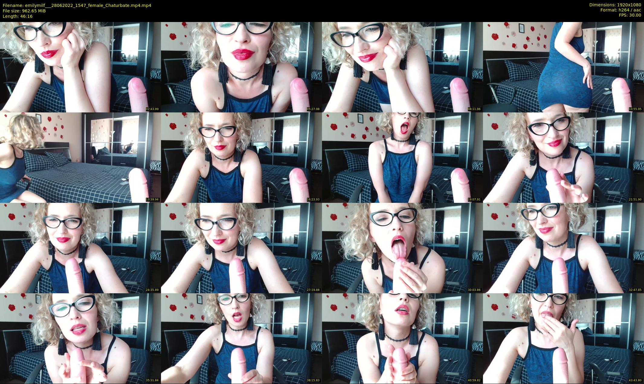 emilymilf__ — 47 minute Chaturbate female cam show recording, 1080p, Jun 28, 2022