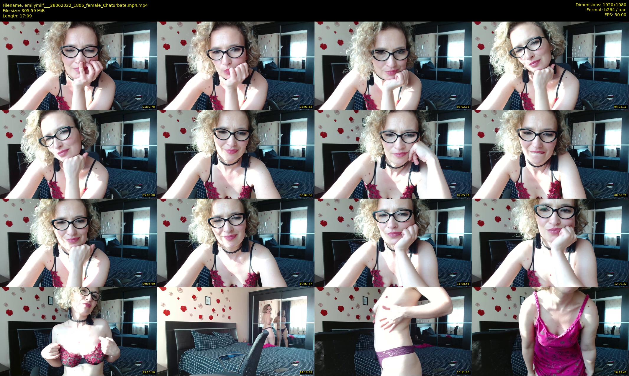emilymilf__ — 18 minute Chaturbate female cam show recording, 1080p, Jun 28, 2022