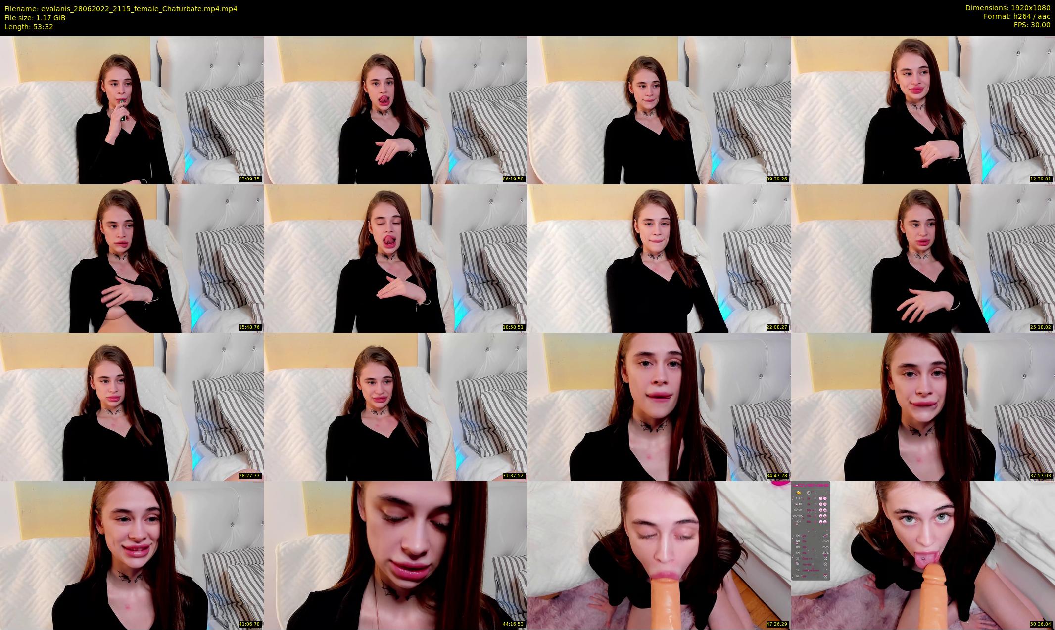 evalanis — 54 minute Chaturbate couple cam show recording, 1080p, Jun 28, 2022