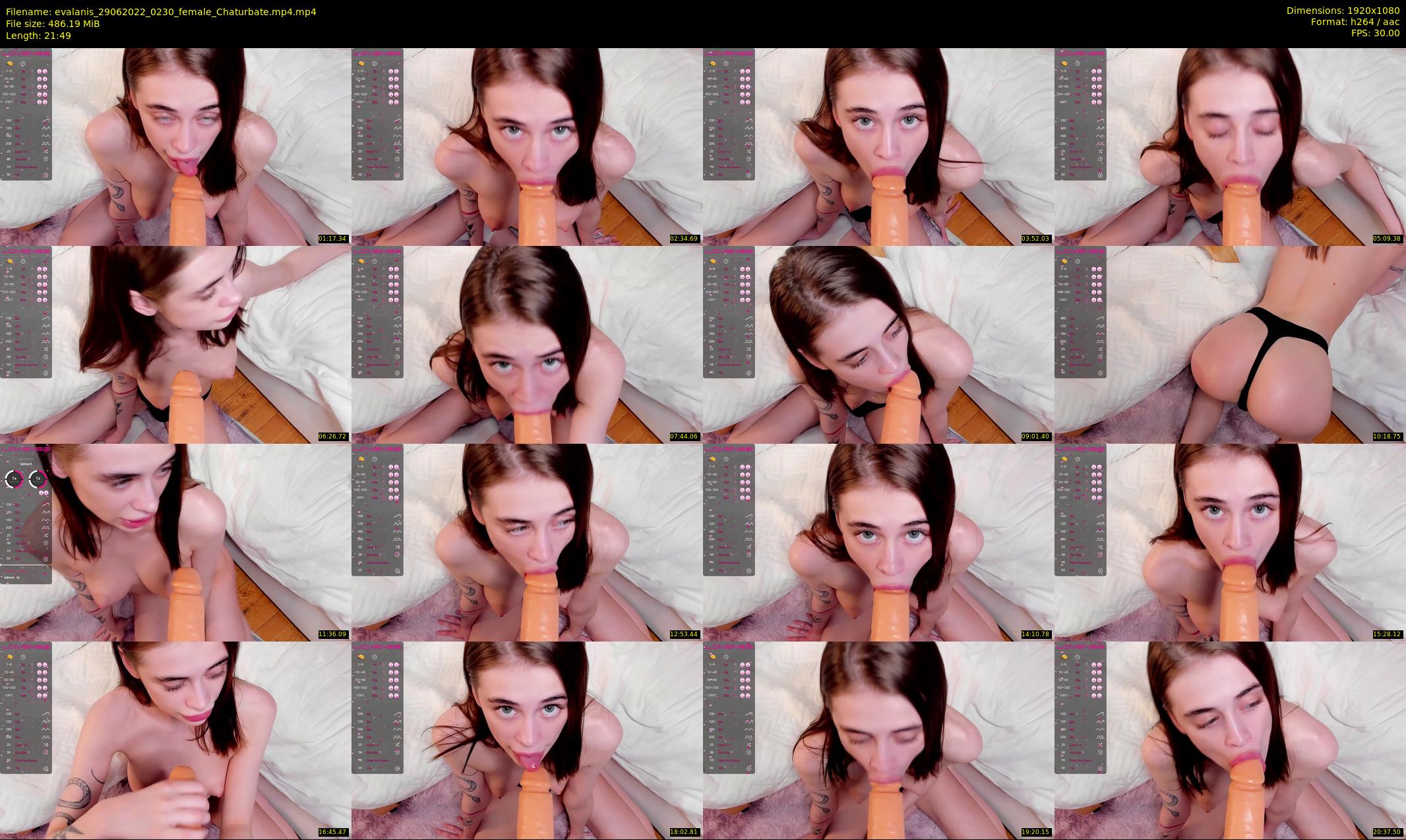 evalanis — 22 minute Chaturbate couple cam show recording, 1080p, Jun 29, 2022
