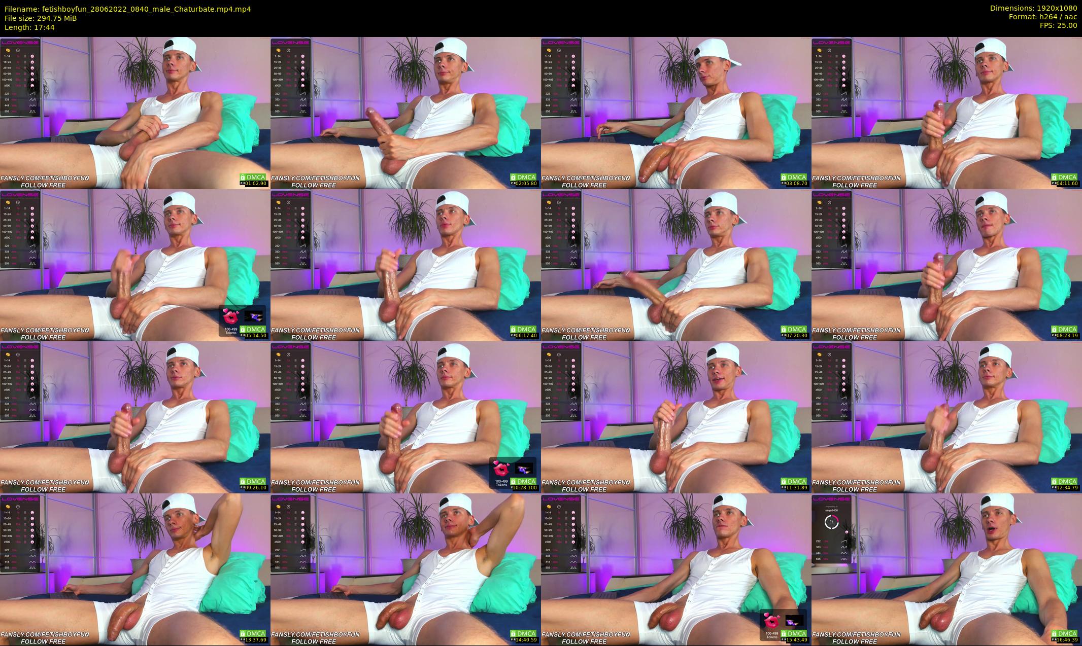 fetishboyfun — 18 minute Chaturbate male cam show recording, 1080p, Jun 28, 2022