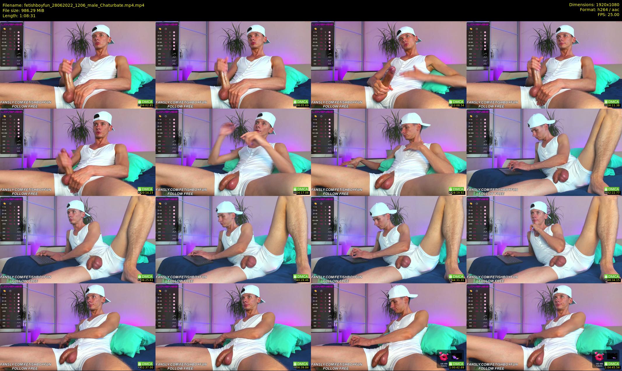 fetishboyfun — 69 minute Chaturbate male cam show recording, 1080p, Jun 28, 2022