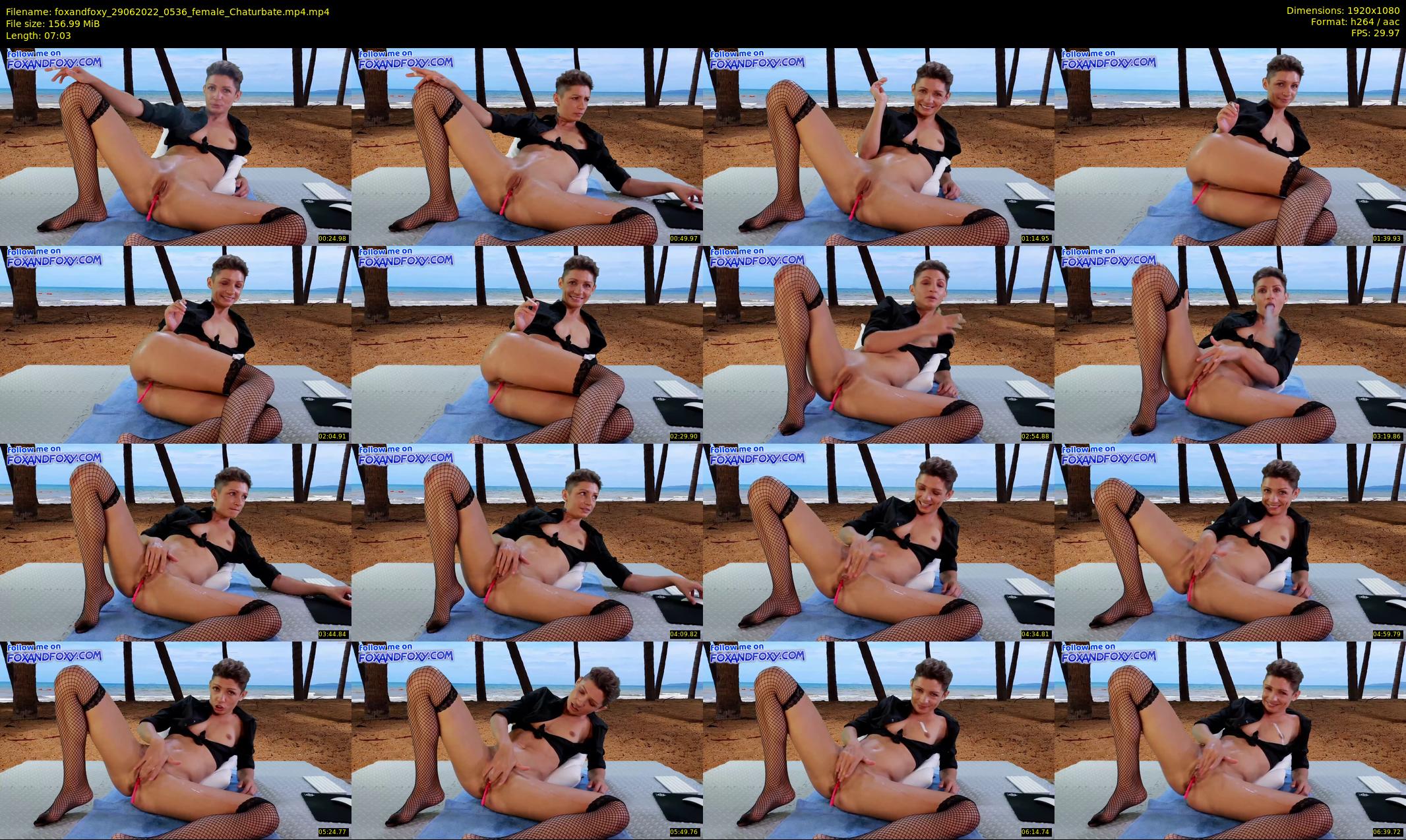 foxandfoxy — 8 minute Chaturbate couple cam show recording, 1080p, Jun 29, 2022