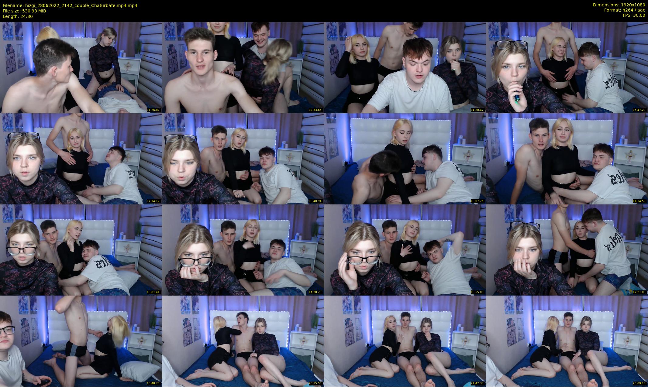hizgi — 25 minute Chaturbate couple cam show recording, 1080p, Jun 28, 2022