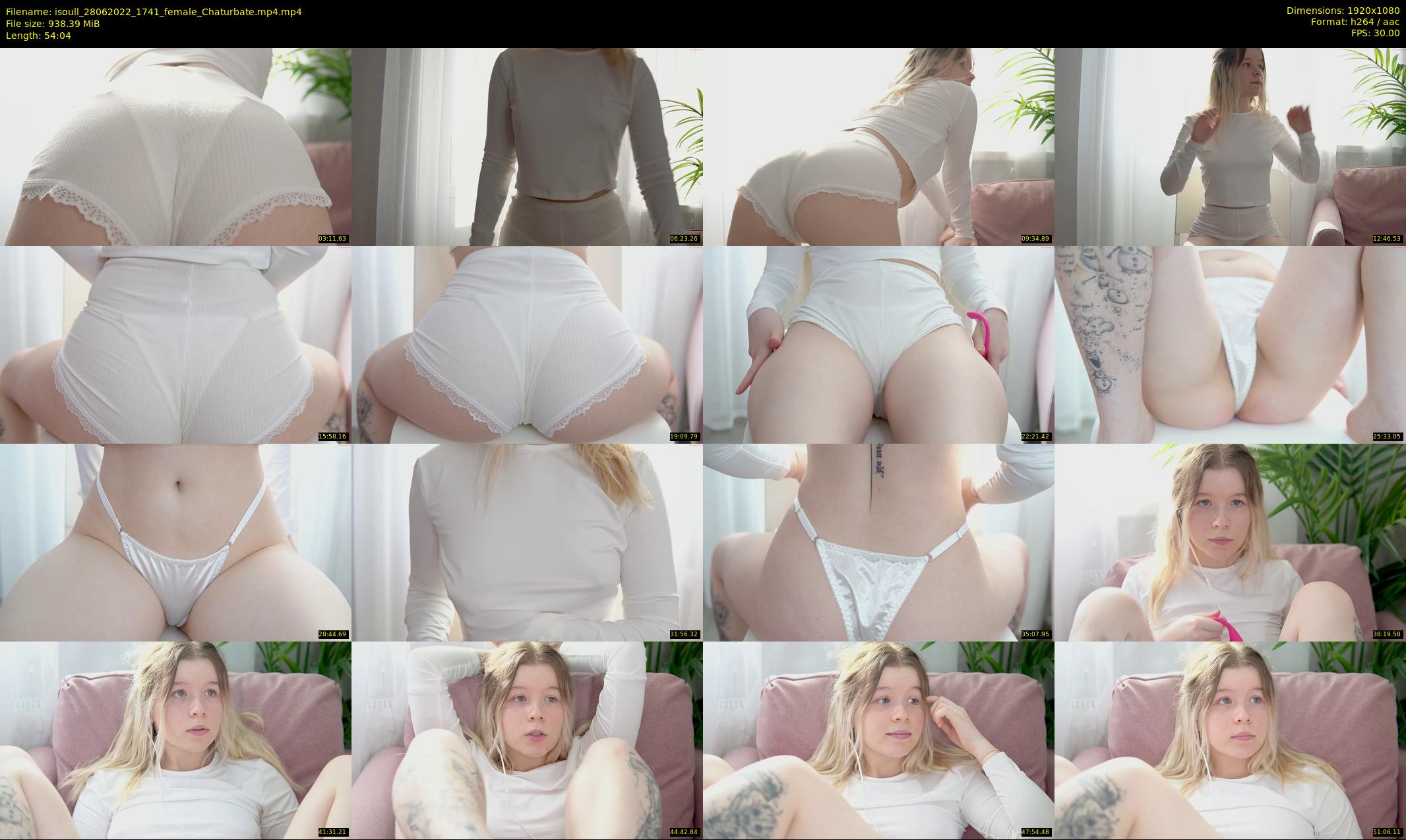 isoull — 55 minute Chaturbate female cam show recording, 1080p, Jun 28, 2022
