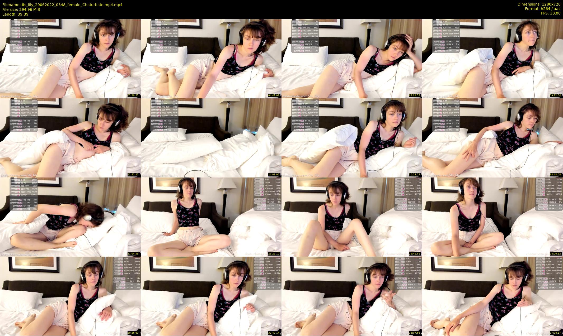 its_lily — 40 minute Chaturbate female cam show recording, 720p, Jun 29, 2022