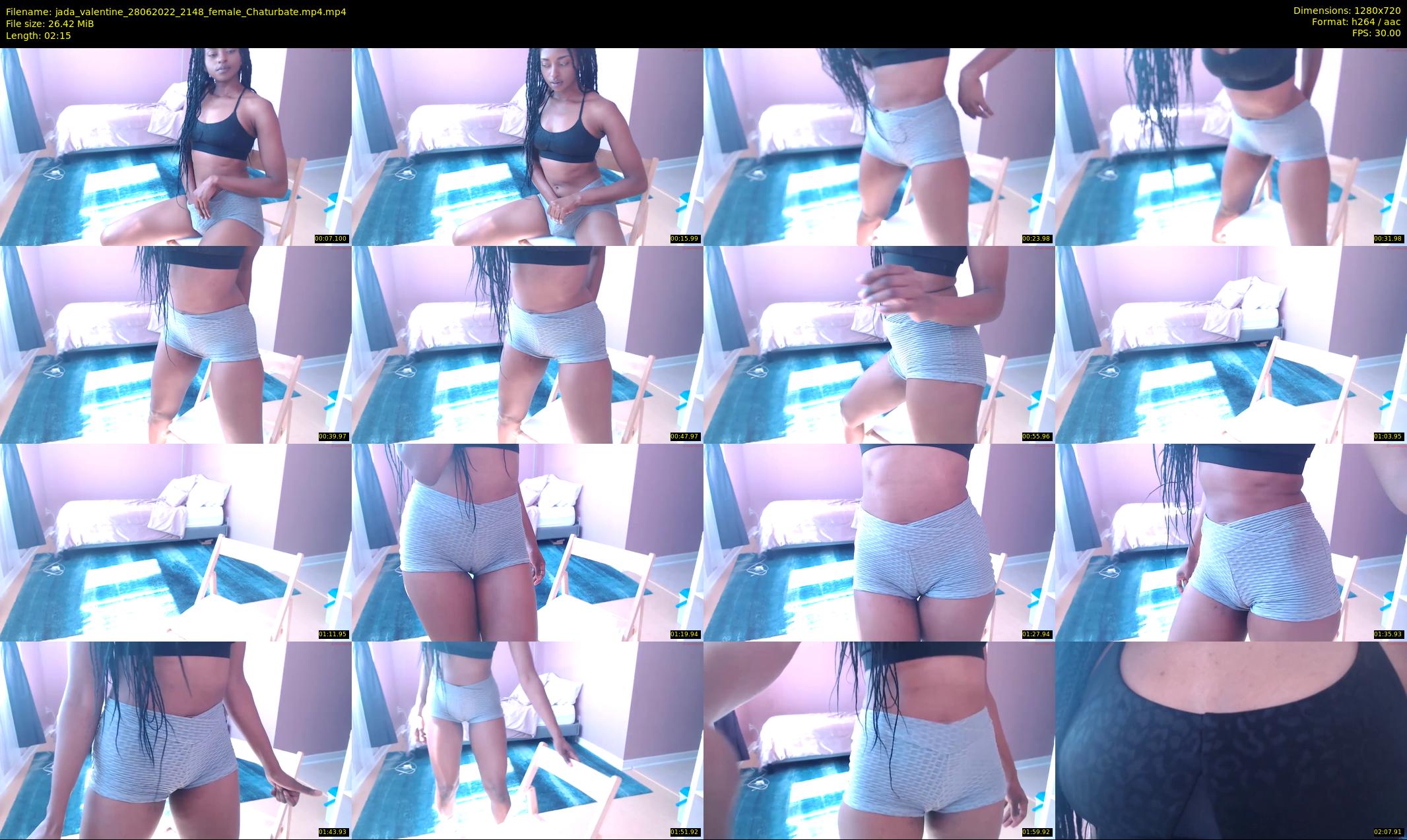 jada_valentine — 3 minute Chaturbate female cam show recording, 720p, Jun 28, 2022