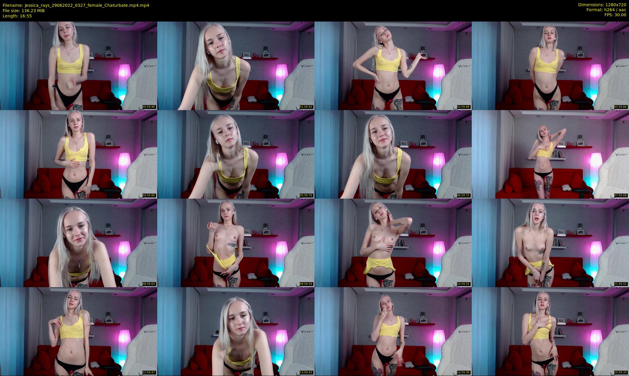 jessica_rays — 17 minute Chaturbate couple cam show recording, 720p, Jun 29, 2022