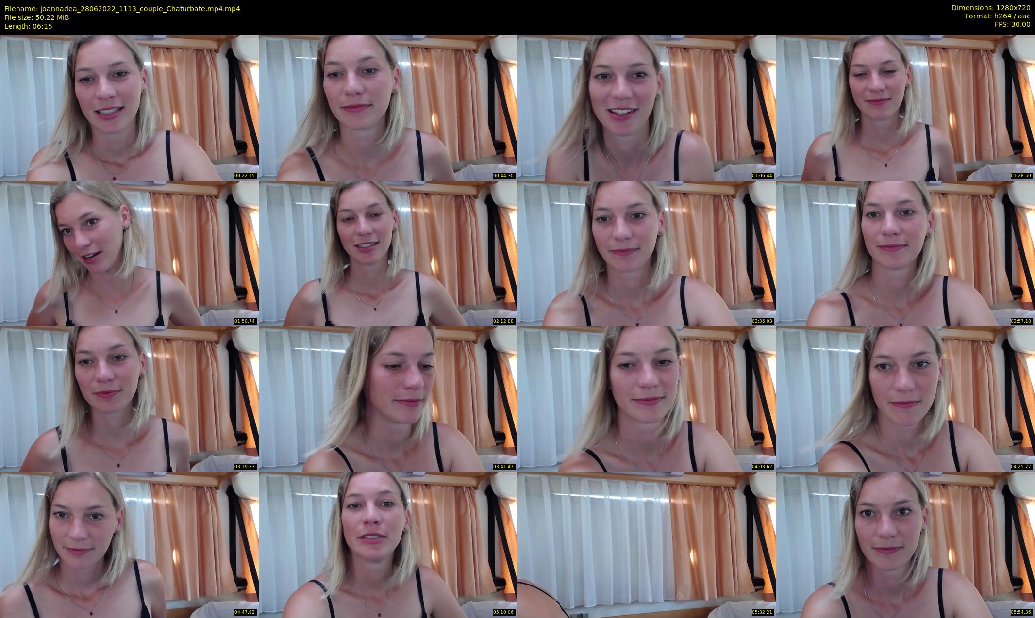 joannadea — 7 minute Chaturbate female cam show recording, 720p, Jun 28, 2022