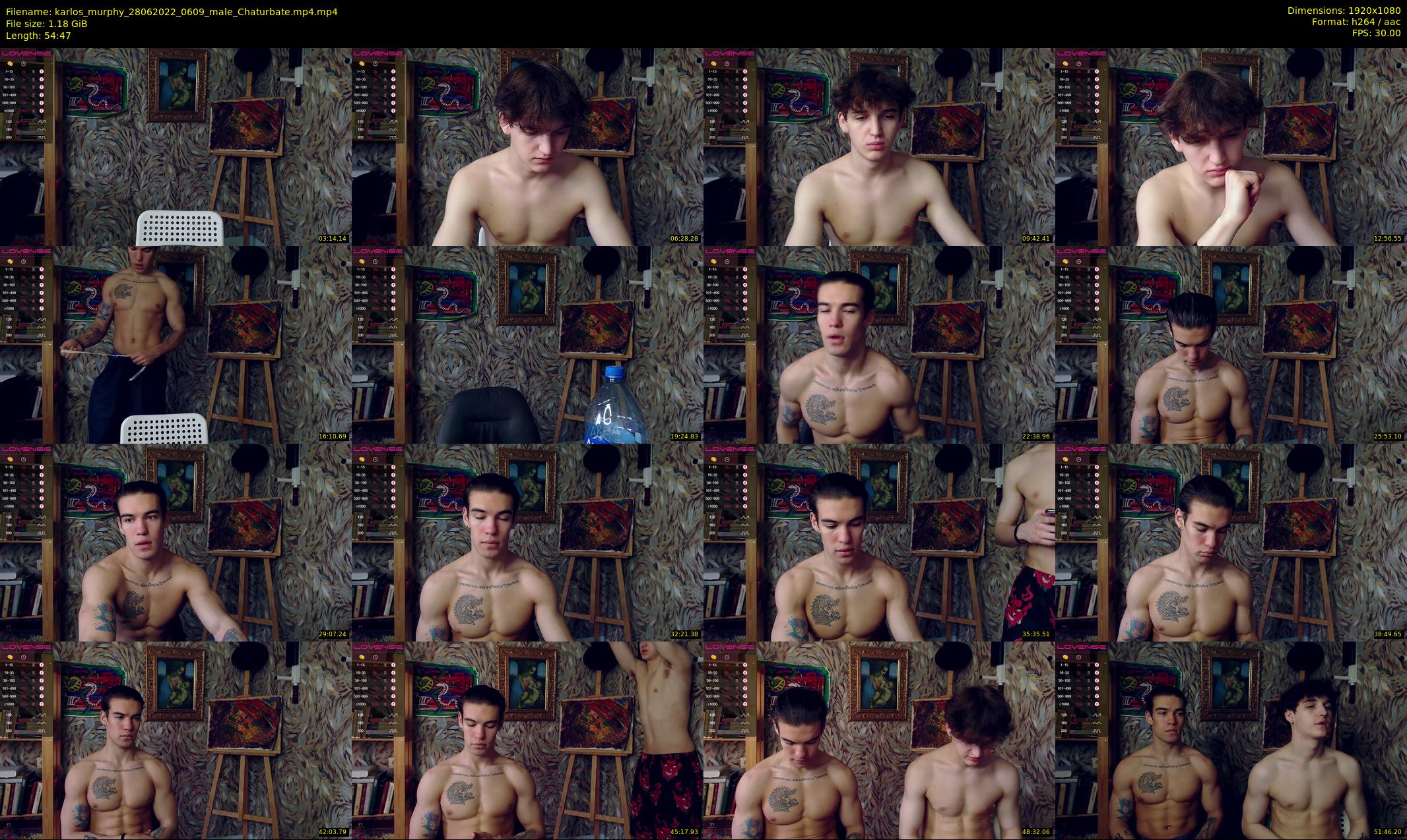 karlos_murphy — 55 minute Chaturbate male cam show recording, 1080p, Jun 28, 2022
