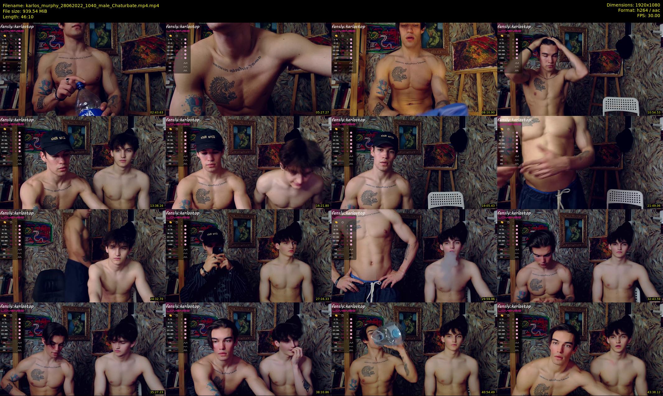 karlos_murphy — 47 minute Chaturbate male cam show recording, 1080p, Jun 28, 2022