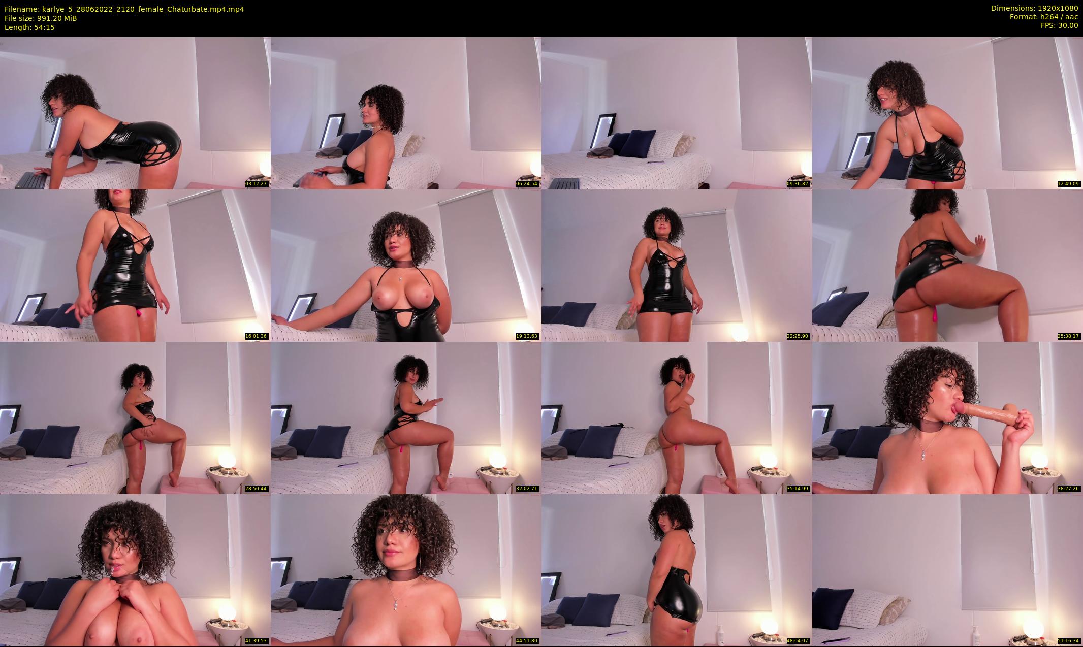 karlye_5 — 55 minute Chaturbate female cam show recording, 1080p, Jun 28, 2022