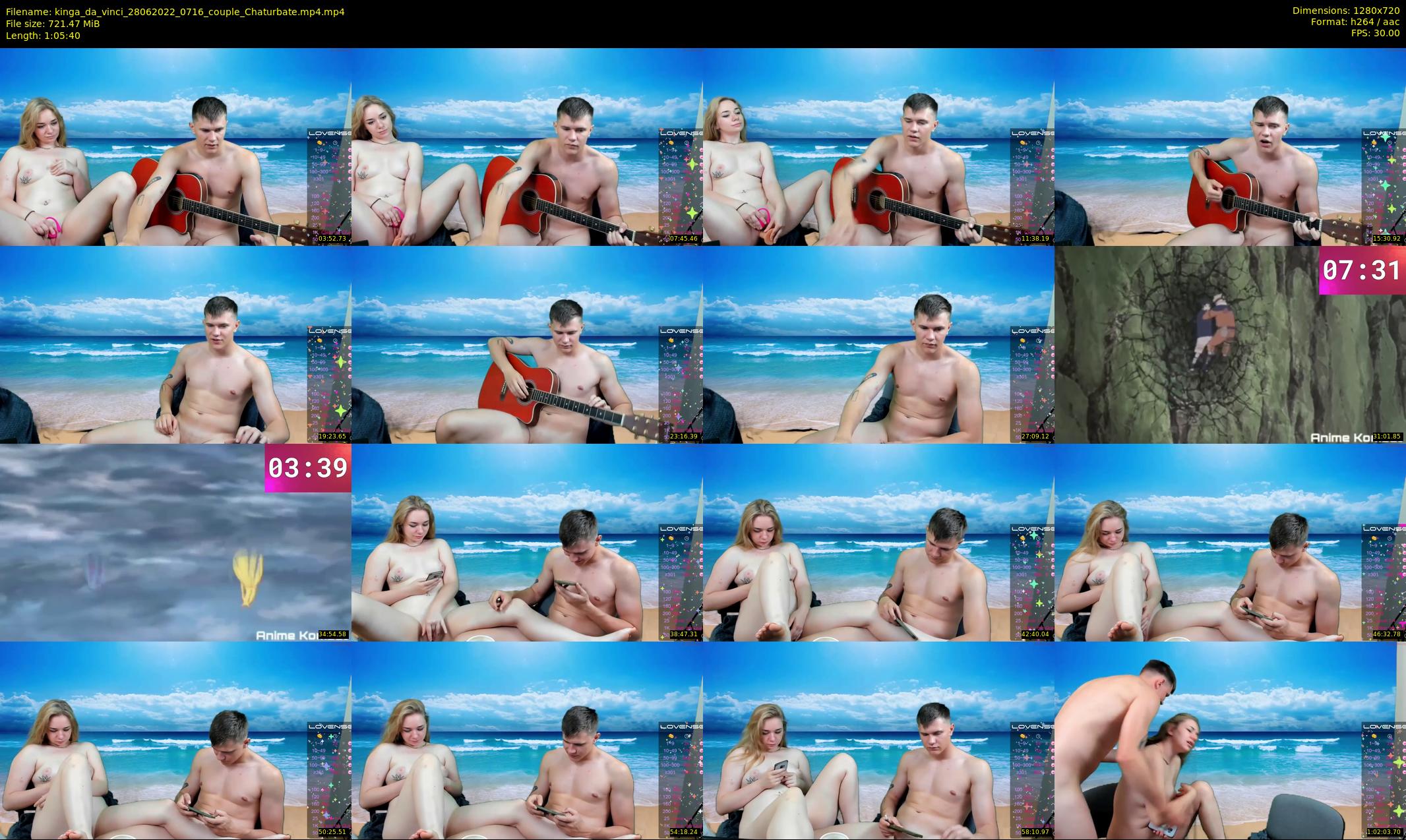 kinga_da_vinci — 66 minute Chaturbate couple cam show recording, 720p, Jun 28, 2022