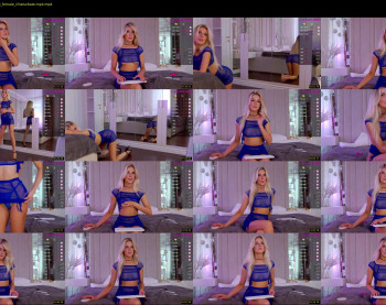 krissone — 22 minute Chaturbate female cam show recording, 720p, Jun 28, 2022