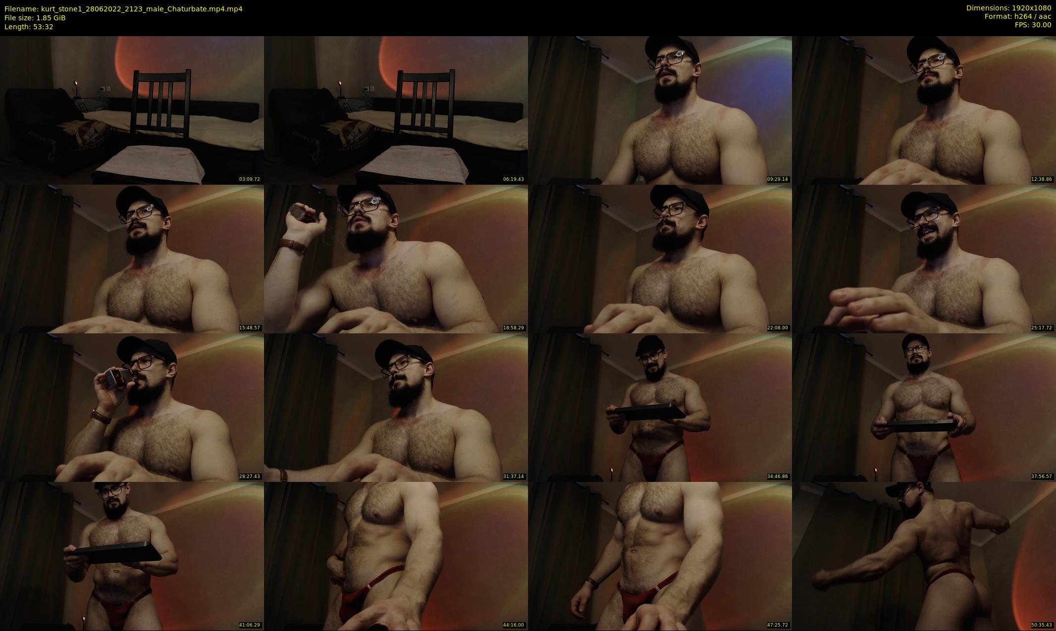 kurt_stone1 — 54 minute Chaturbate male cam show recording, 1080p, Jun 28, 2022